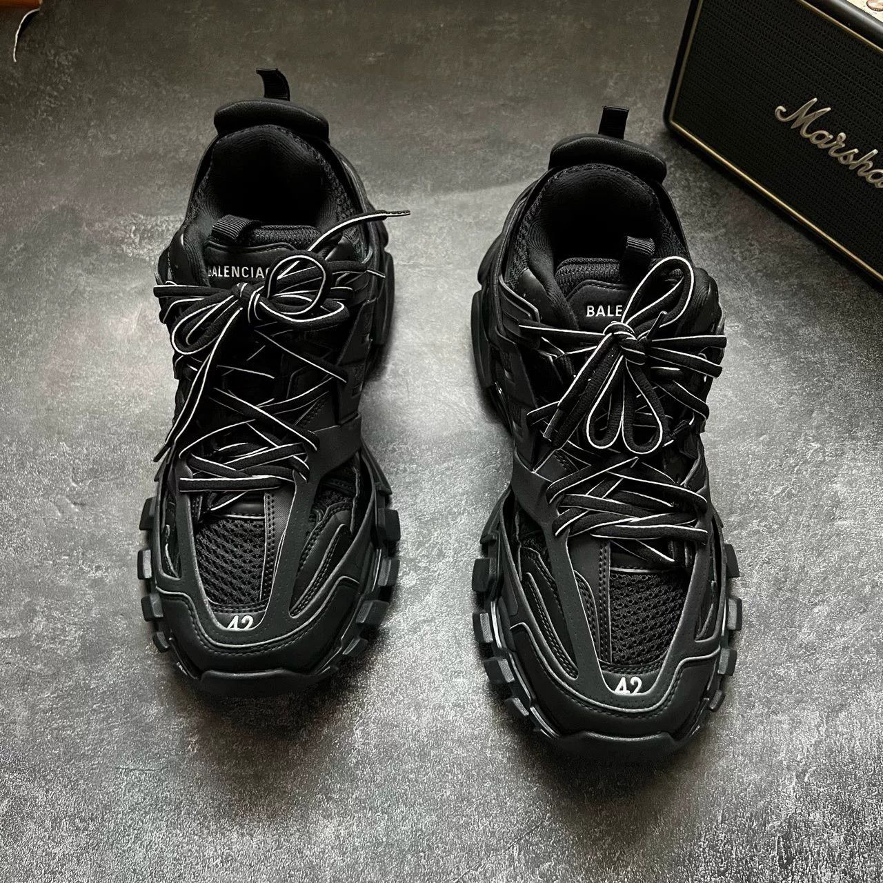 Balenciaga Balenciaga Black Lowtop Sneakers 42 Men Size US 9 / EU 42 - 3 Thumbnail