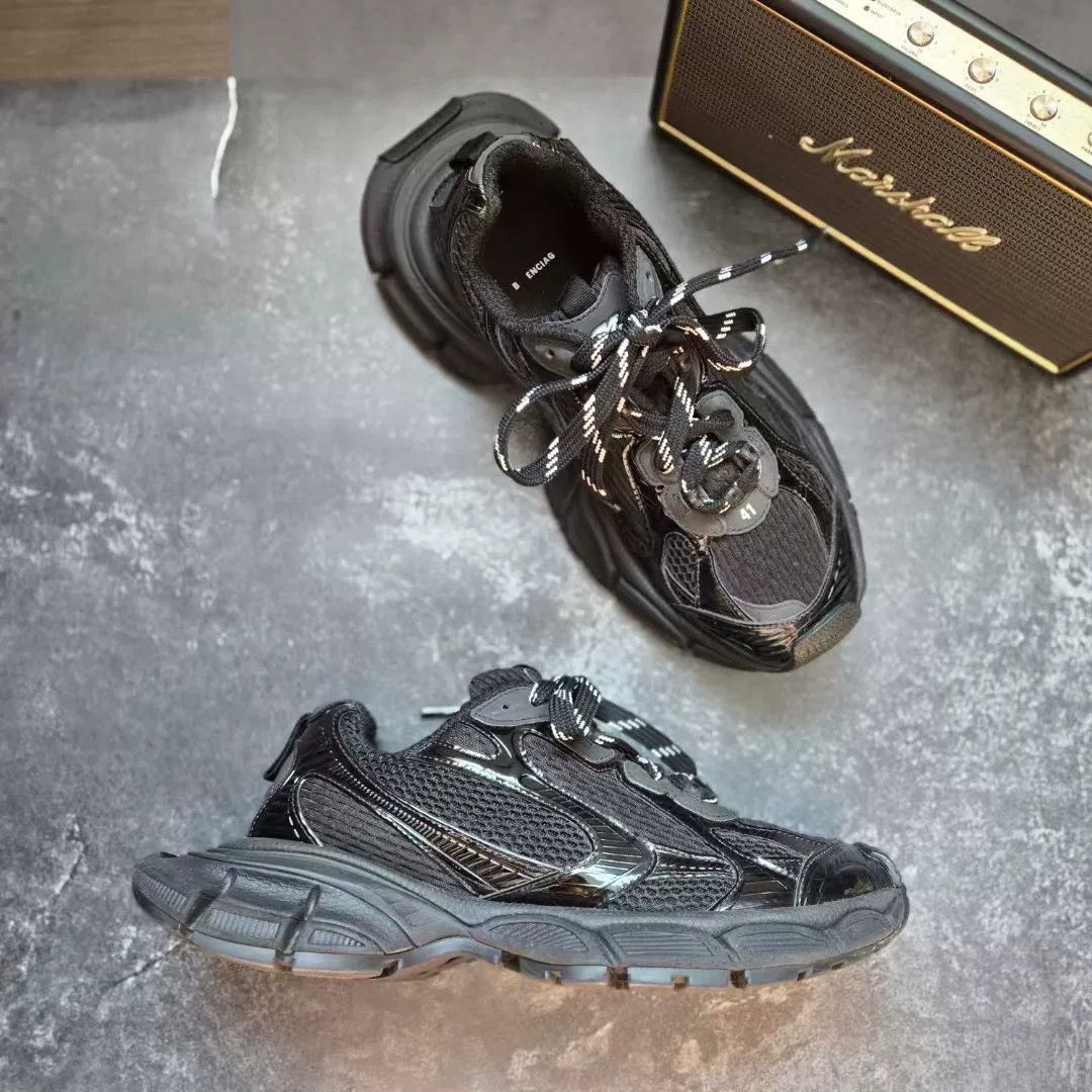 Balenciaga Balenciaga Black Lowtop Sneakers XXXL Men Size US 10 / EU 43 - 5 Thumbnail
