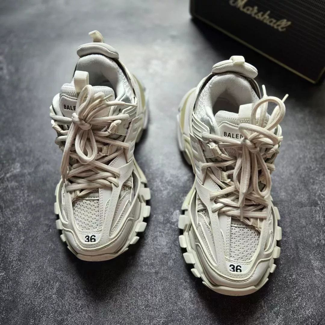 Balenciaga Balenciaga White Lowtop Sneakers 36 Men Size US 5 / EU 37 - 3 Thumbnail