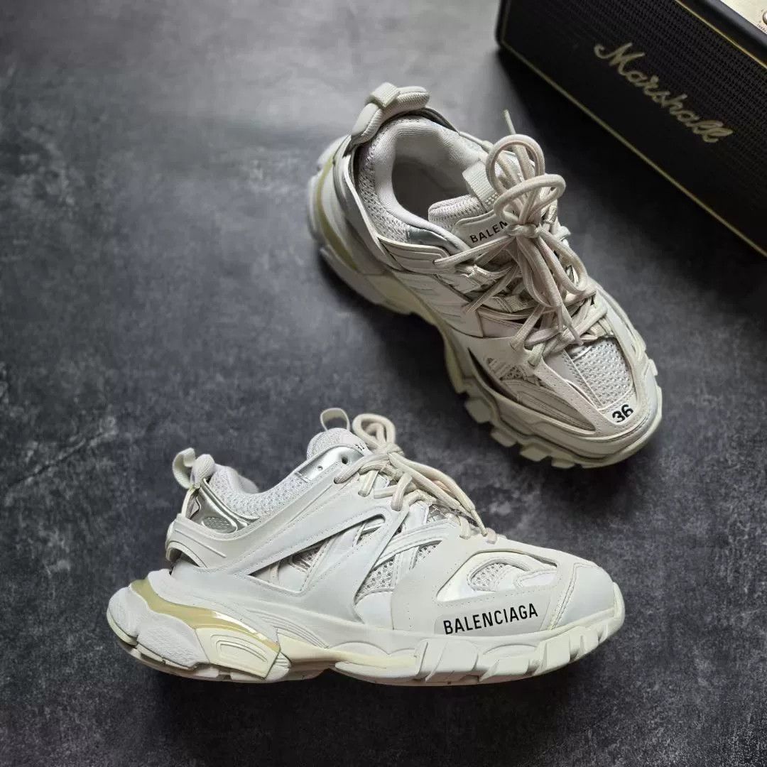 Balenciaga Balenciaga White Lowtop Sneakers 36 Men Size US 5 / EU 37 - 5 Thumbnail