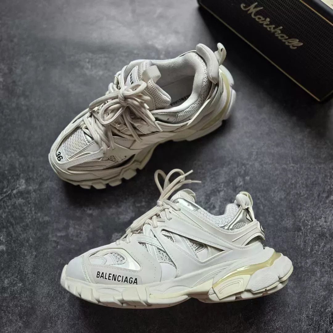 Balenciaga Balenciaga White Lowtop Sneakers 36 Men Size US 5 / EU 37 - 4 Thumbnail