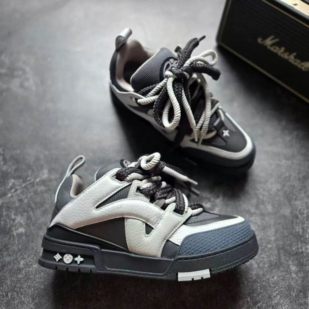 Louis Vuitton Louis Vuitton Skate Gray Lowtop Sneakers 39 Men Size US 6.5 / EU 39-40 - 5 Thumbnail