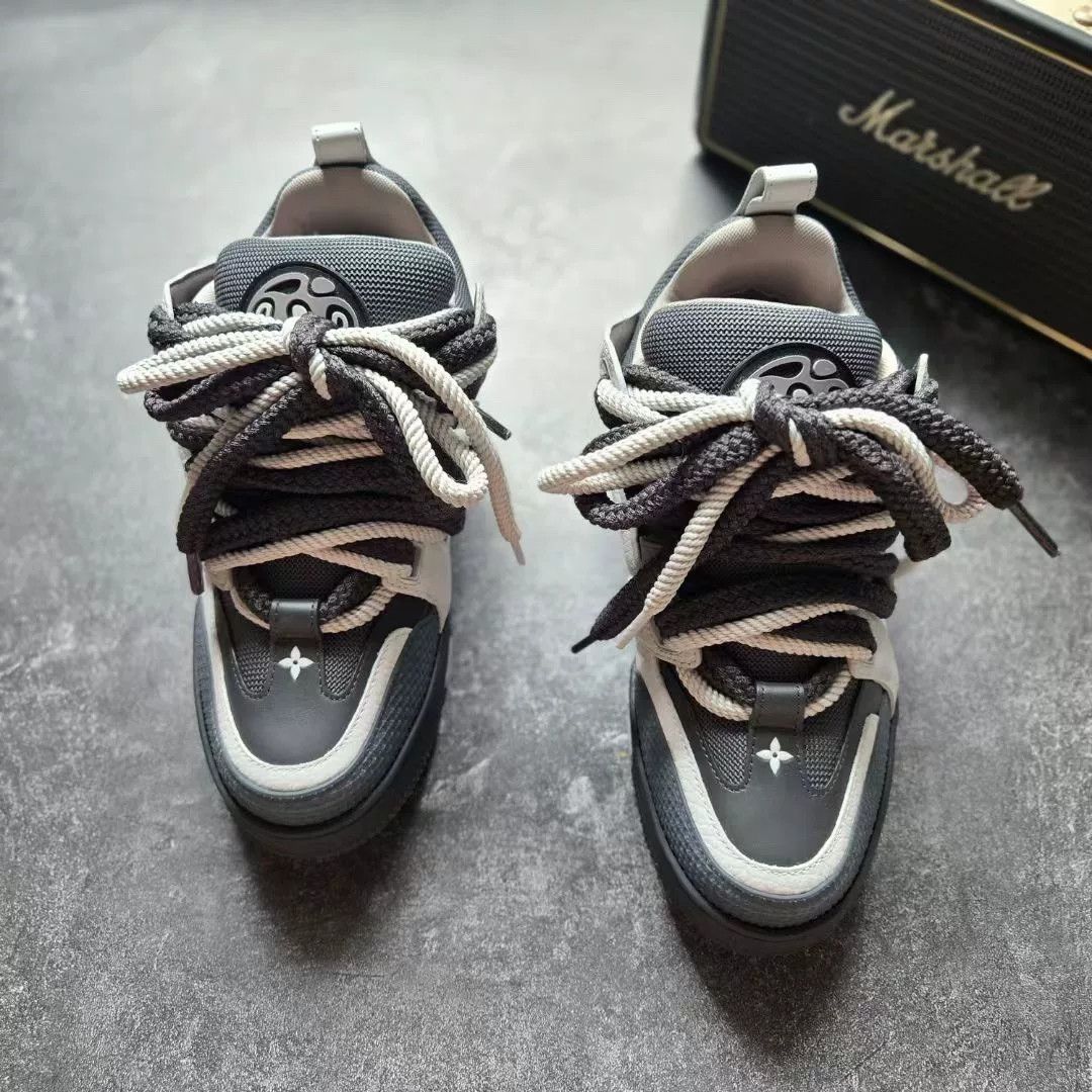 Louis Vuitton Louis Vuitton Skate Gray Lowtop Sneakers 39 Men Size US 6.5 / EU 39-40 - 3 Thumbnail