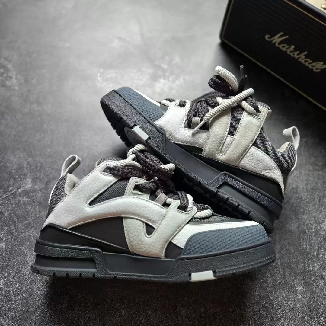 Louis Vuitton Louis Vuitton Skate Gray Lowtop Sneakers 39 Men Size US 6.5 / EU 39-40 - 2 Thumbnail