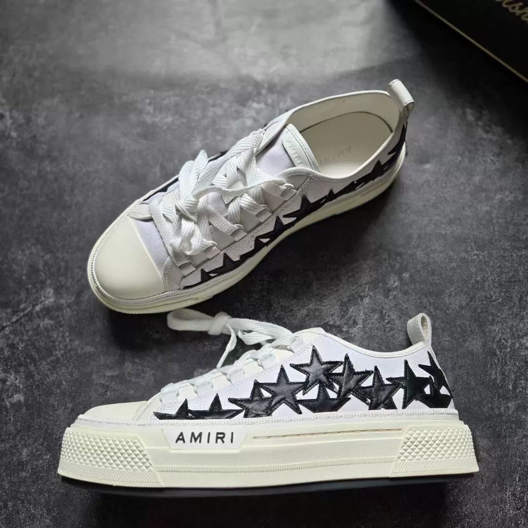 Amiri Amiri Black Lowtop Sneakers 43 Men Size US 10 / EU 43 - 4 Thumbnail