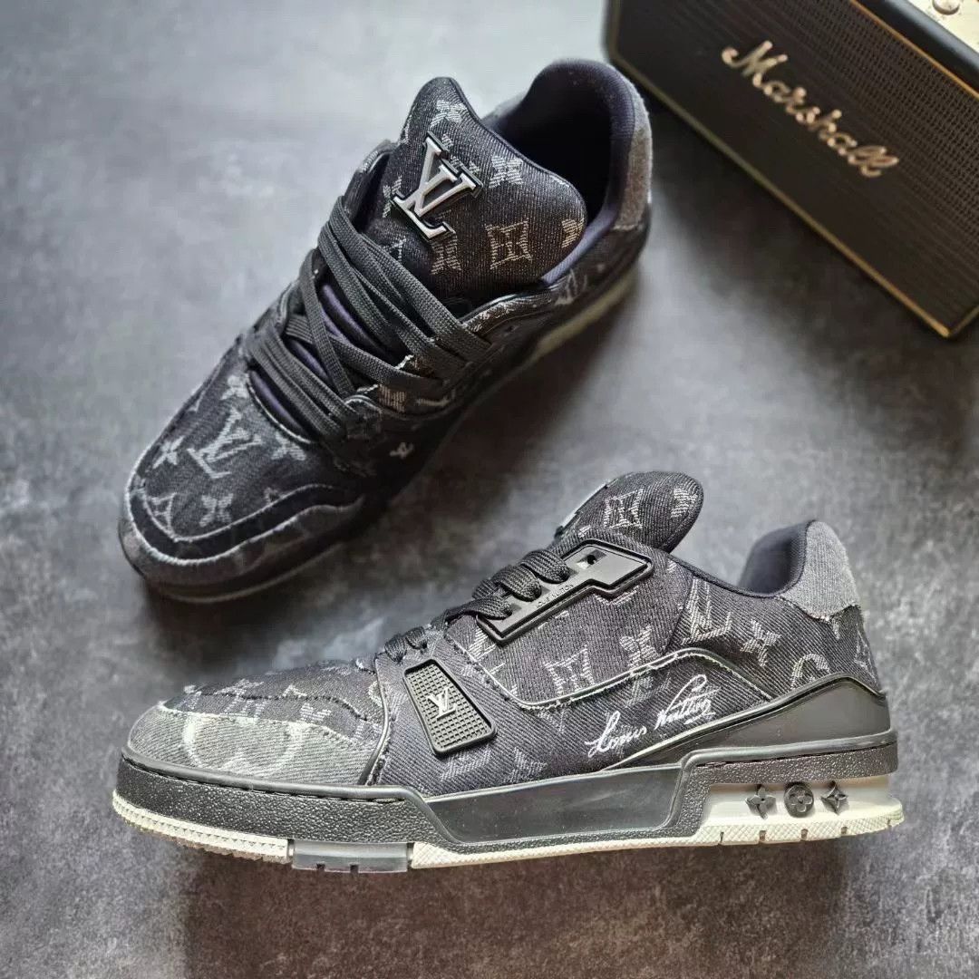 Louis Vuitton Louis Vuitton Training Gray Lowtop Sneakers 9 Men Size US 9 / EU 42 - 4 Thumbnail