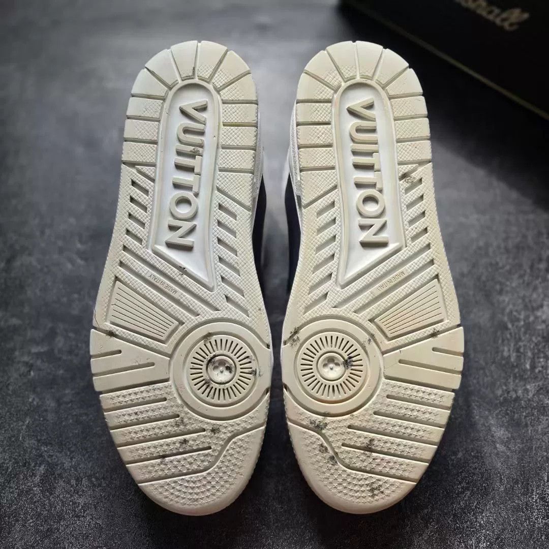 Louis Vuitton Louis Vuitton Training Blue Lowtop Sneakers 40 Men Size US 7.5 / EU 40-41 - 7 Thumbnail