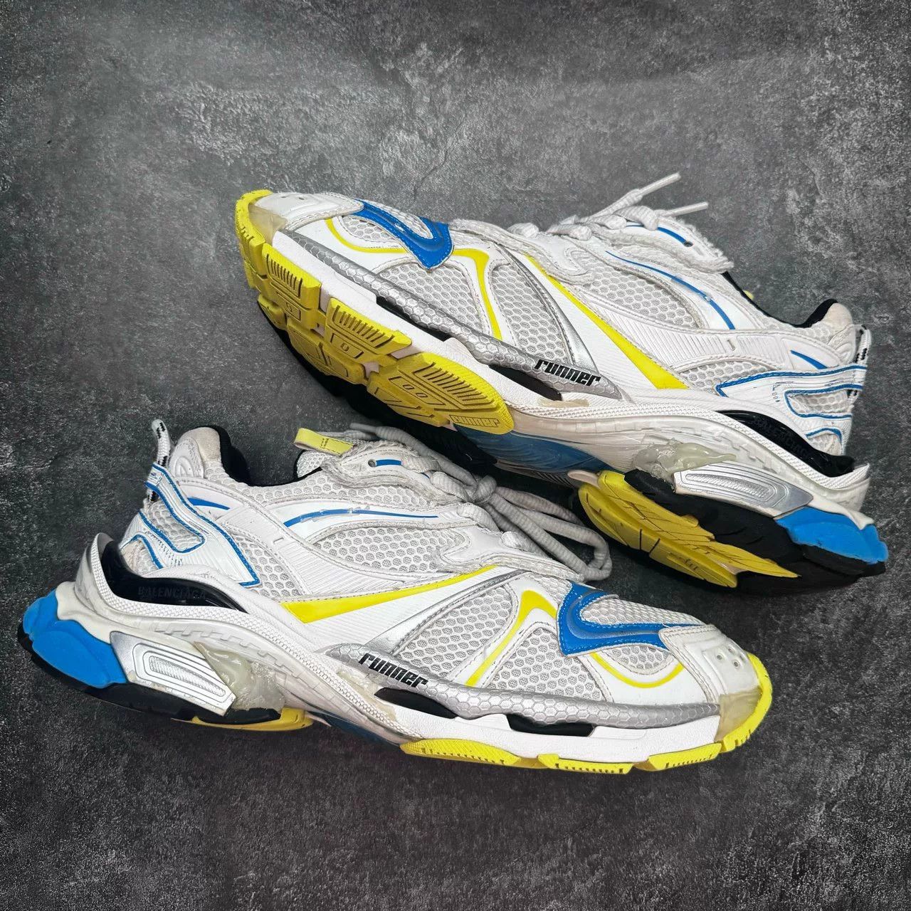 Balenciaga Balenciaga Running Multi Lowtop Sneakers 44 Men Size US 10.5 / EU 43-44 - 5 Thumbnail