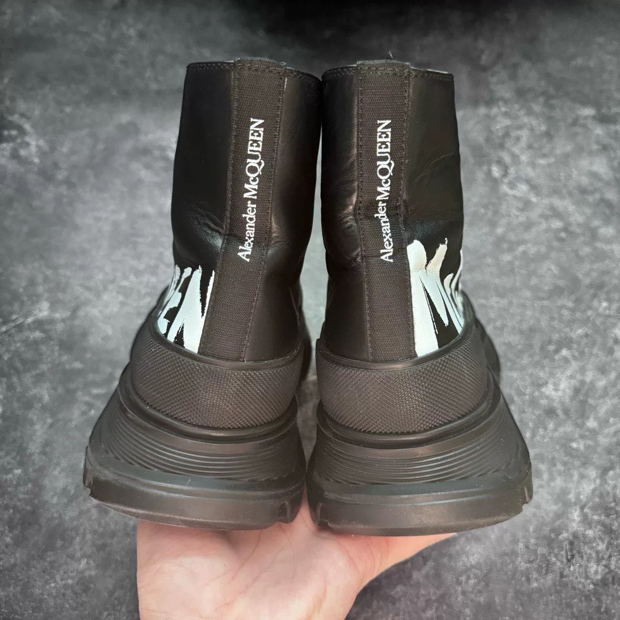 Alexander McQueen Alexander McQueen Graphic Boots 41 Men Size US 8.5 / EU 41-42 - 4 Thumbnail