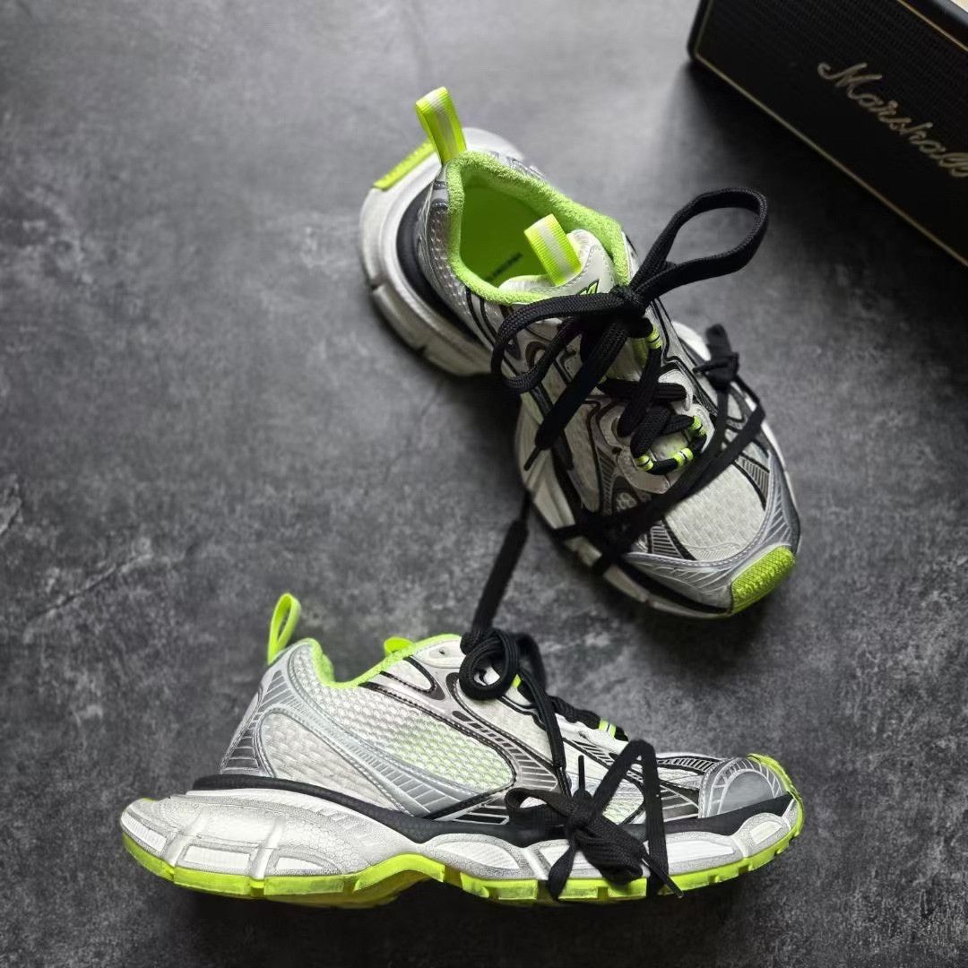Balenciaga Balenciaga Green Lowtop Sneakers XXXL Men Size US 10 / EU 43 - 5 Thumbnail