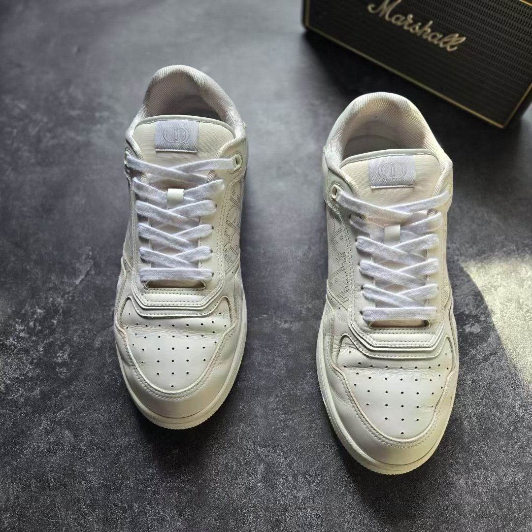 Dior Dior White Lowtop Sneakers 27 Men Size US 10 / EU 43 - 3 Thumbnail