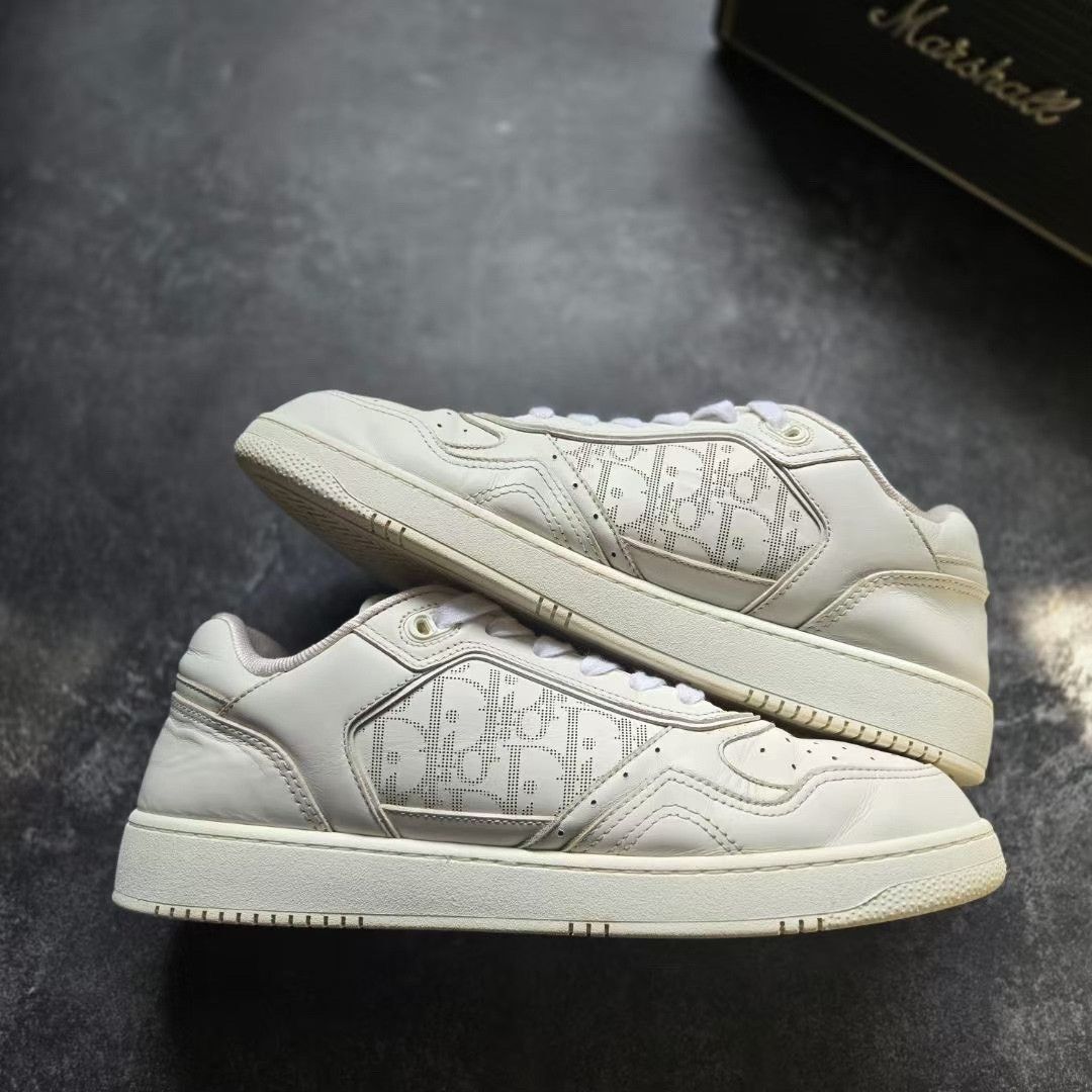 Dior Dior White Lowtop Sneakers 27 Men Size US 10 / EU 43 - 2 Thumbnail