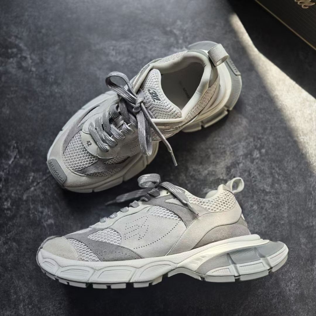 Balenciaga Balenciaga Gray Lowtop Sneakers XXXL Men Size US 10 / EU 43 - 4 Thumbnail