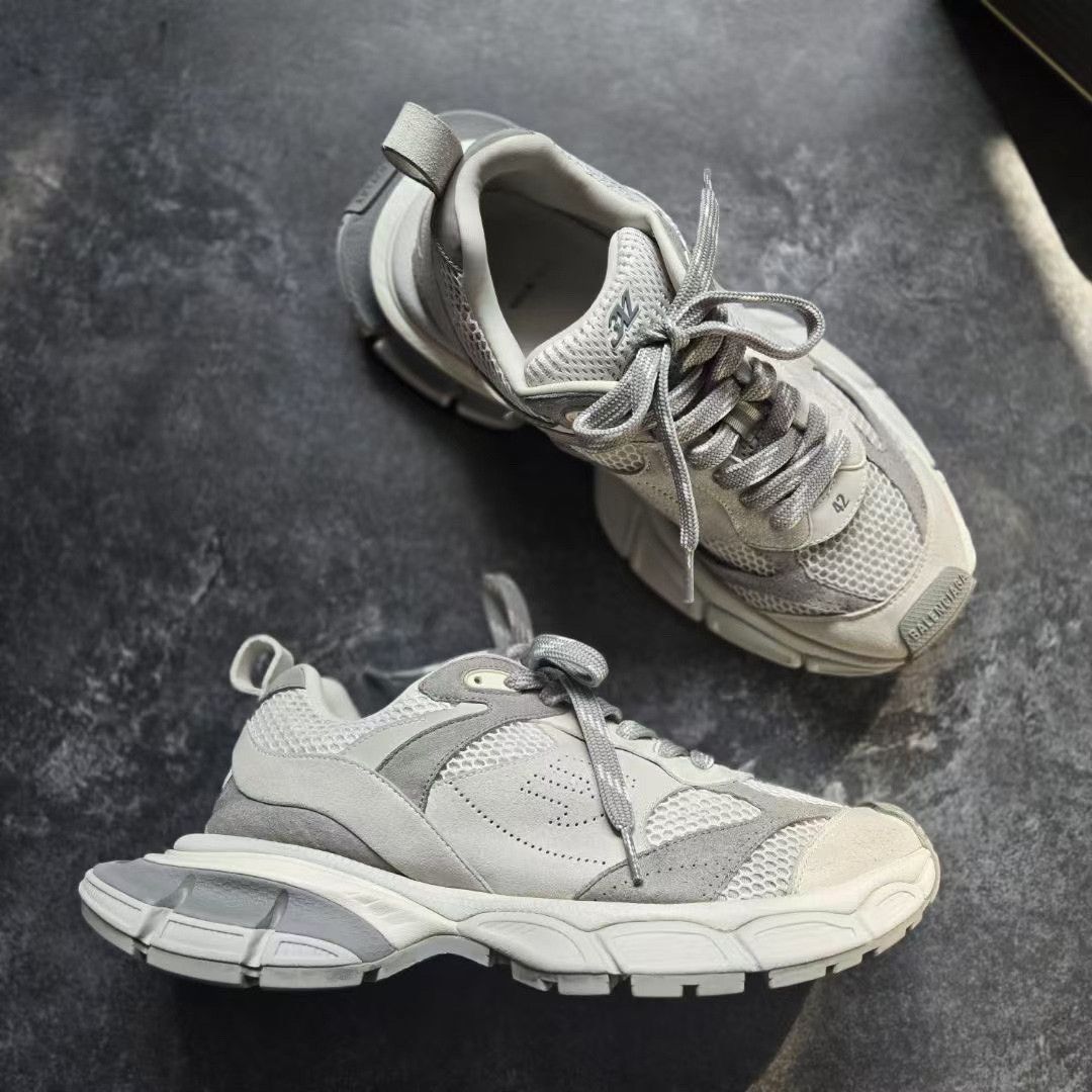 Balenciaga Balenciaga Gray Lowtop Sneakers XXXL Men Size US 10 / EU 43 - 5 Thumbnail