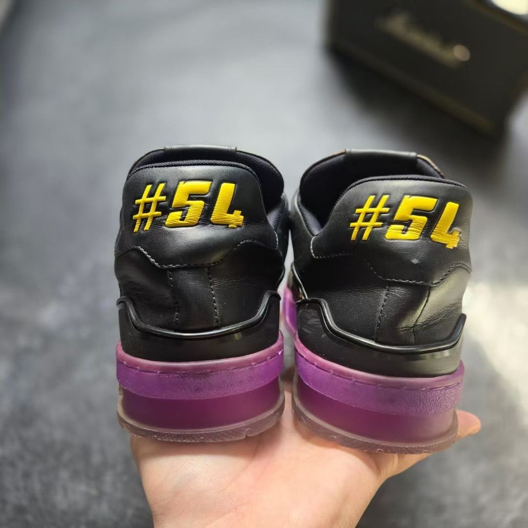 Louis Vuitton Louis Vuitton Training Purple Lowtop Sneakers 41 Men Size US 8.5 / EU 41-42 - 6 Thumbnail