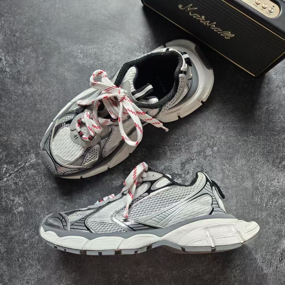 Balenciaga Balenciaga Gray Lowtop Sneakers XXXL Men Size US 10 / EU 43 - 4 Thumbnail