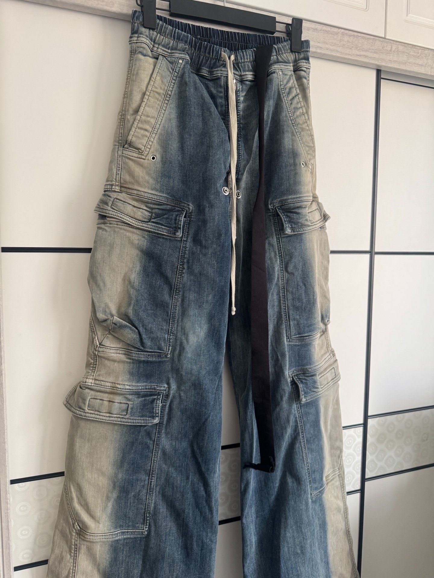 Rick Owens Rick Owens Denim Gradient Multi Denim Jeans 23 Men Size US 32 / EU 48 - 2 Thumbnail