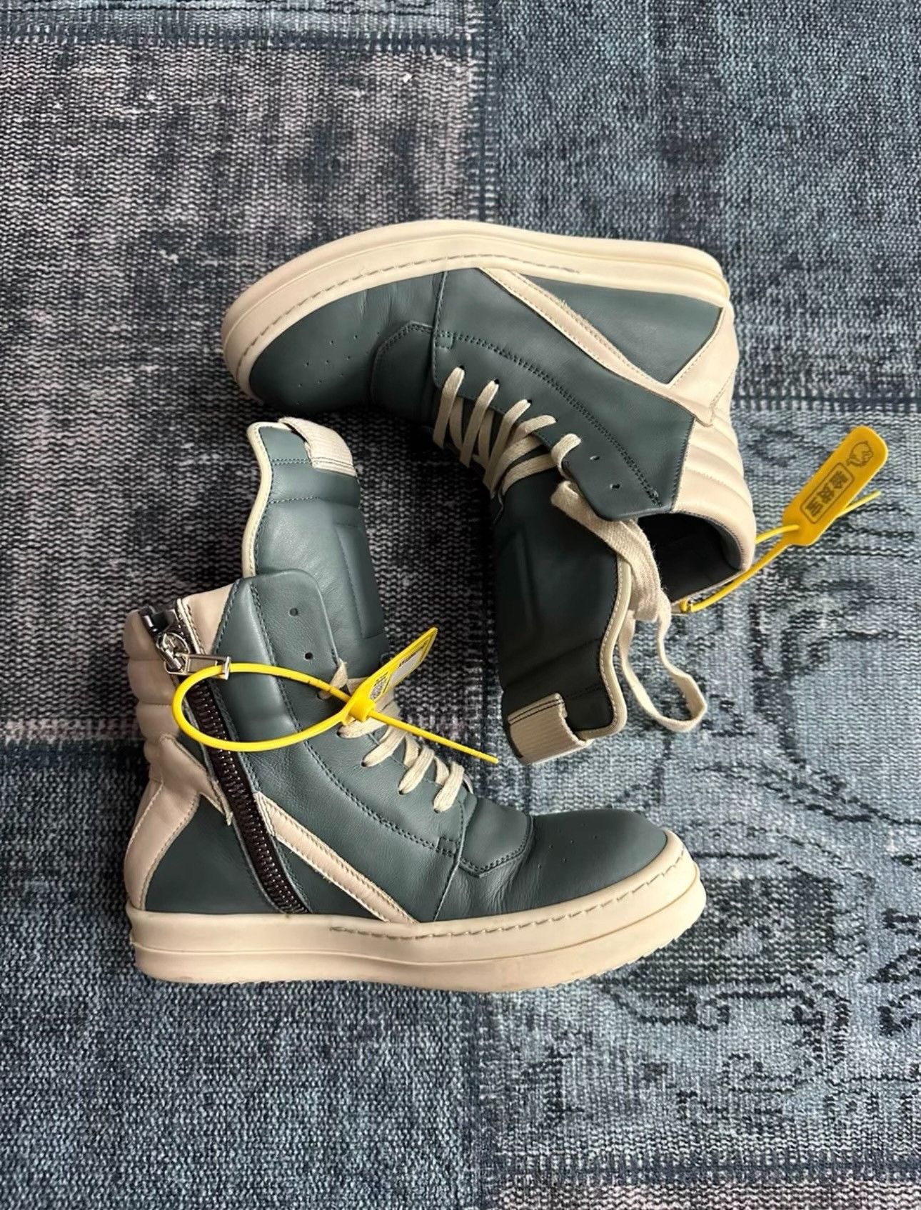 Rick Owens Rick Owens Pink Hitop Sneakers 37 Women Size US 6.5 / IT 36.5 - 2 Thumbnail
