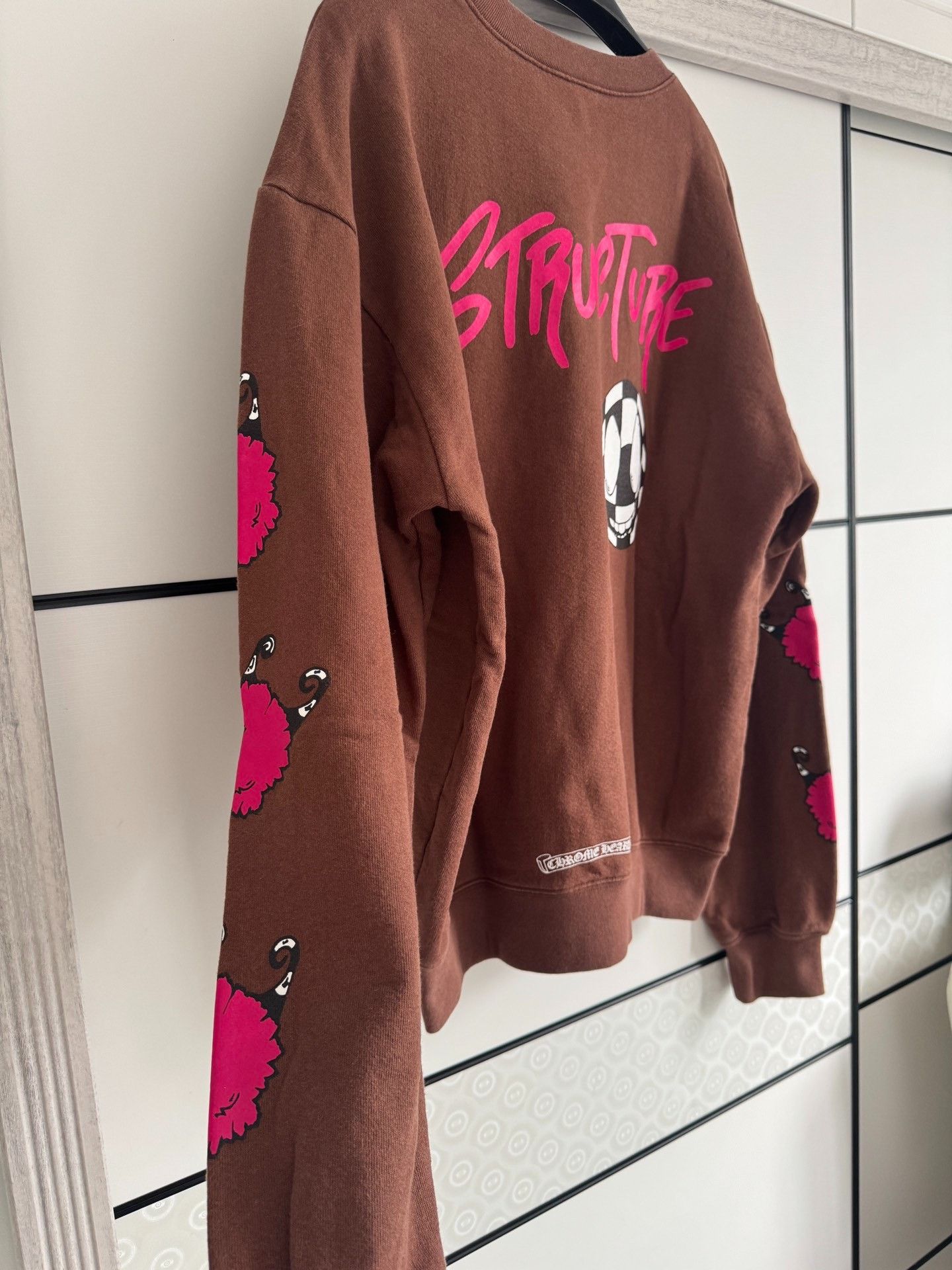 Chrome Hearts Chrome Hearts Collab Pink Hoodie M Men Size US M / EU 48-50 / 2 - 4 Thumbnail