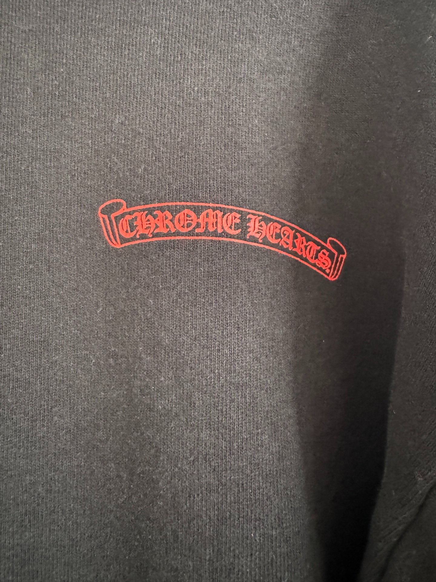 Chrome Hearts Chrome Hearts Collab Black Hoodie M Men Size US M / EU 48-50 / 2 - 2 Thumbnail