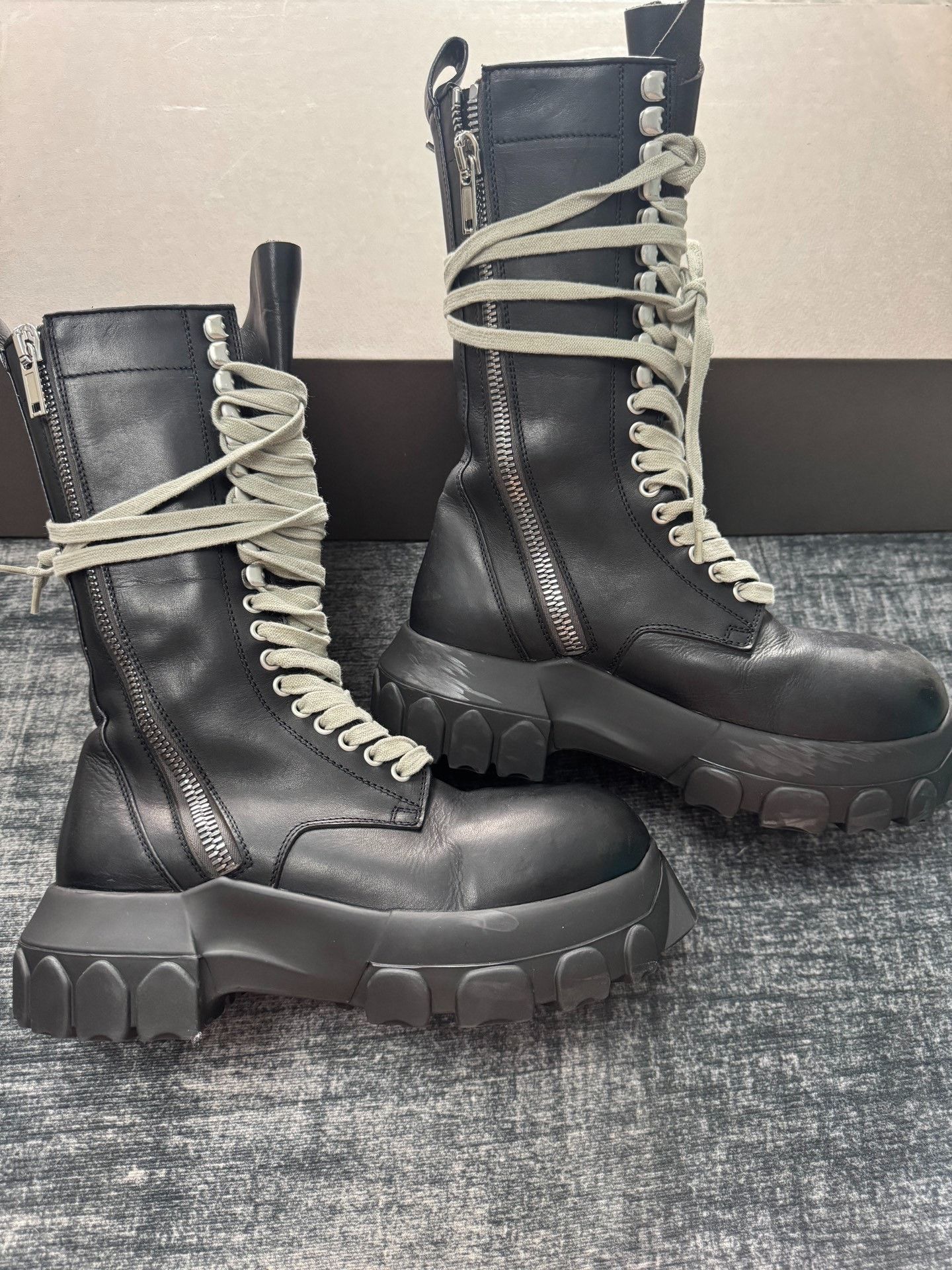 Rick Owens Rick Owens Boots 37 Women Size US 6.5 / IT 36.5 - 3 Thumbnail