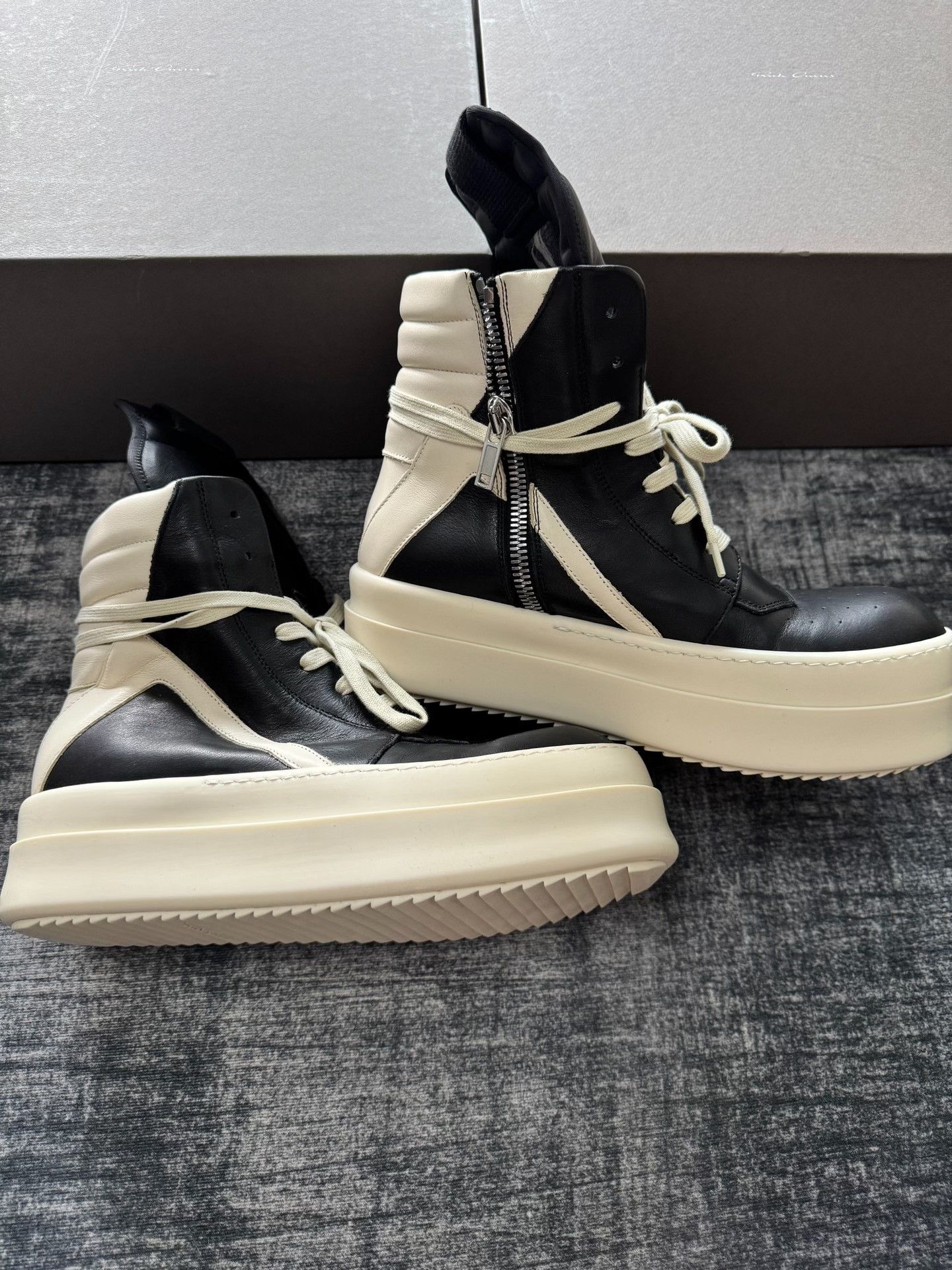 Rick Owens Rick Owens Pink Hitop Sneakers 42 Men Size US 9 / EU 42 - 3 Thumbnail