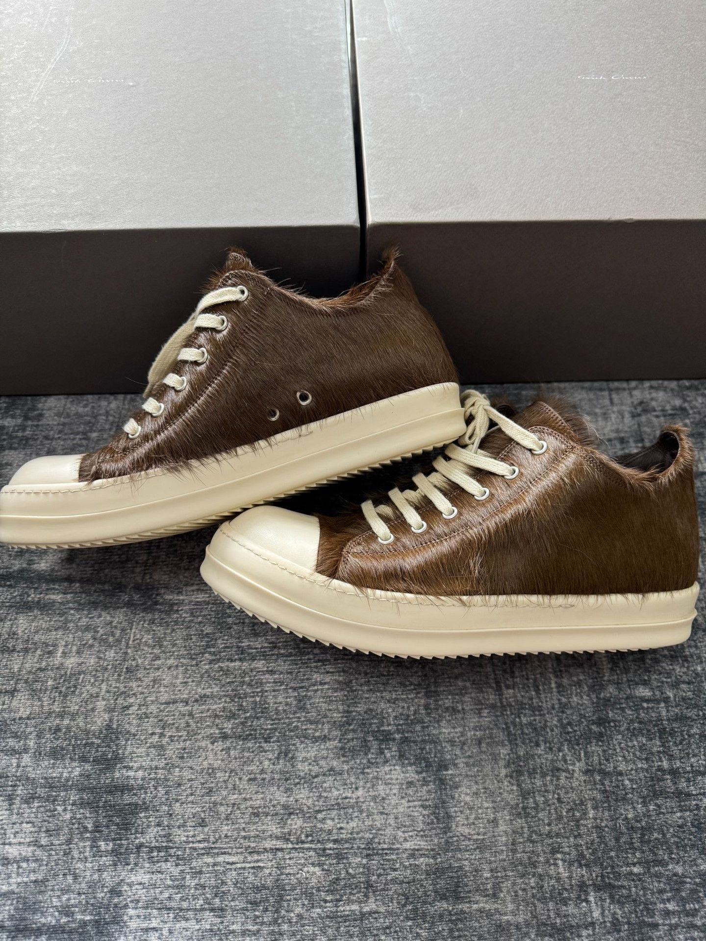 Rick Owens Rick Owens Brown Lowtop Sneakers 42 Men Size US 9 / EU 42 - 4 Thumbnail