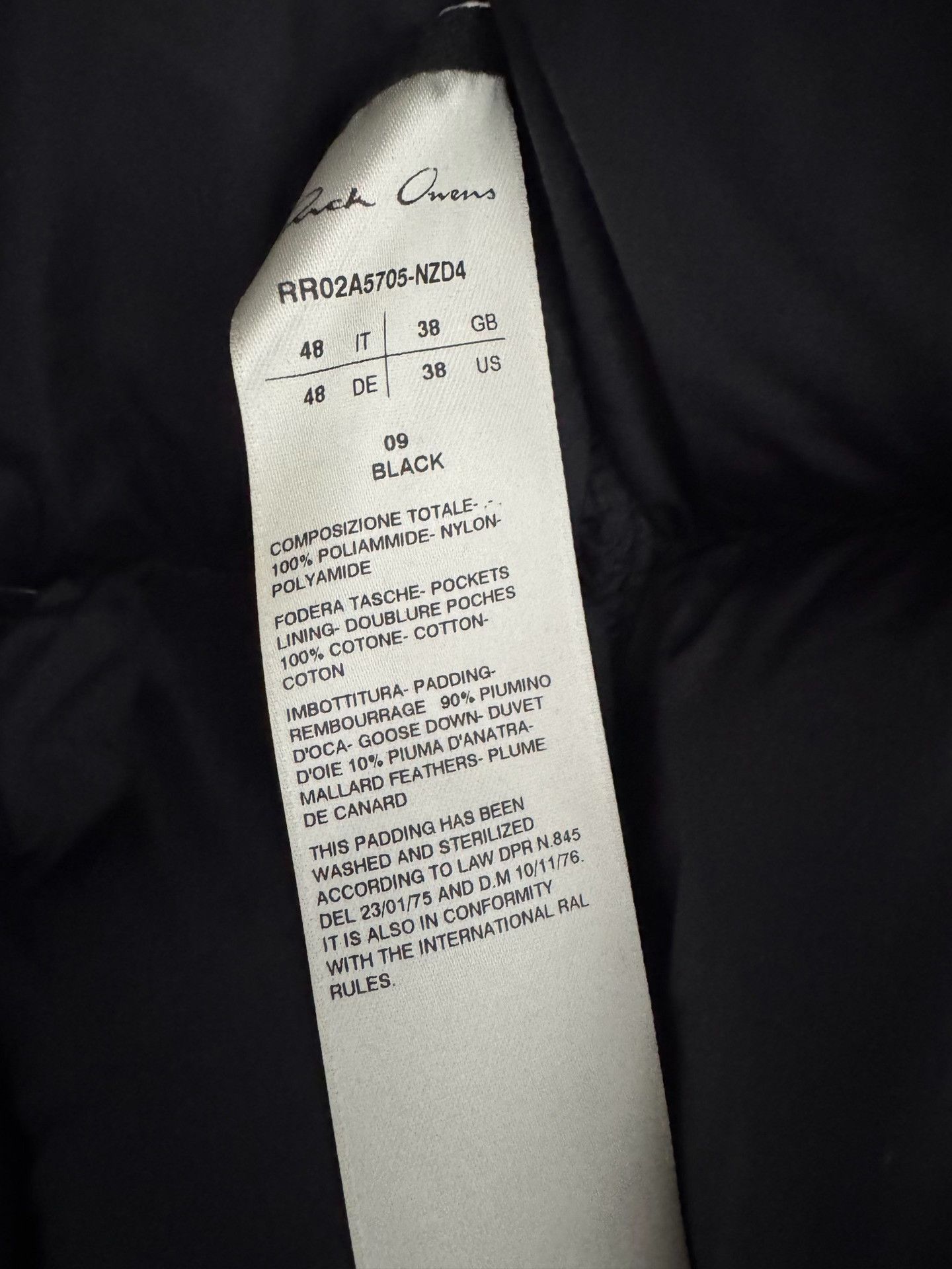 Rick Owens Rick Owens Down Pink Heavy Coat 48 Men Size US XL / EU 56 / 4 - 8 Thumbnail