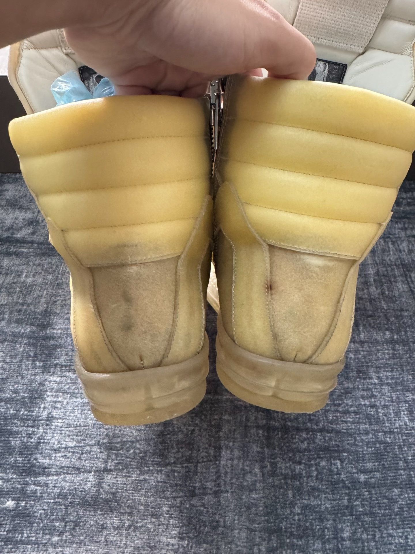 Rick Owens Rick Owens Pink Hitop Sneakers 41 Men Size US 8.5 / EU 41-42 - 5 Thumbnail