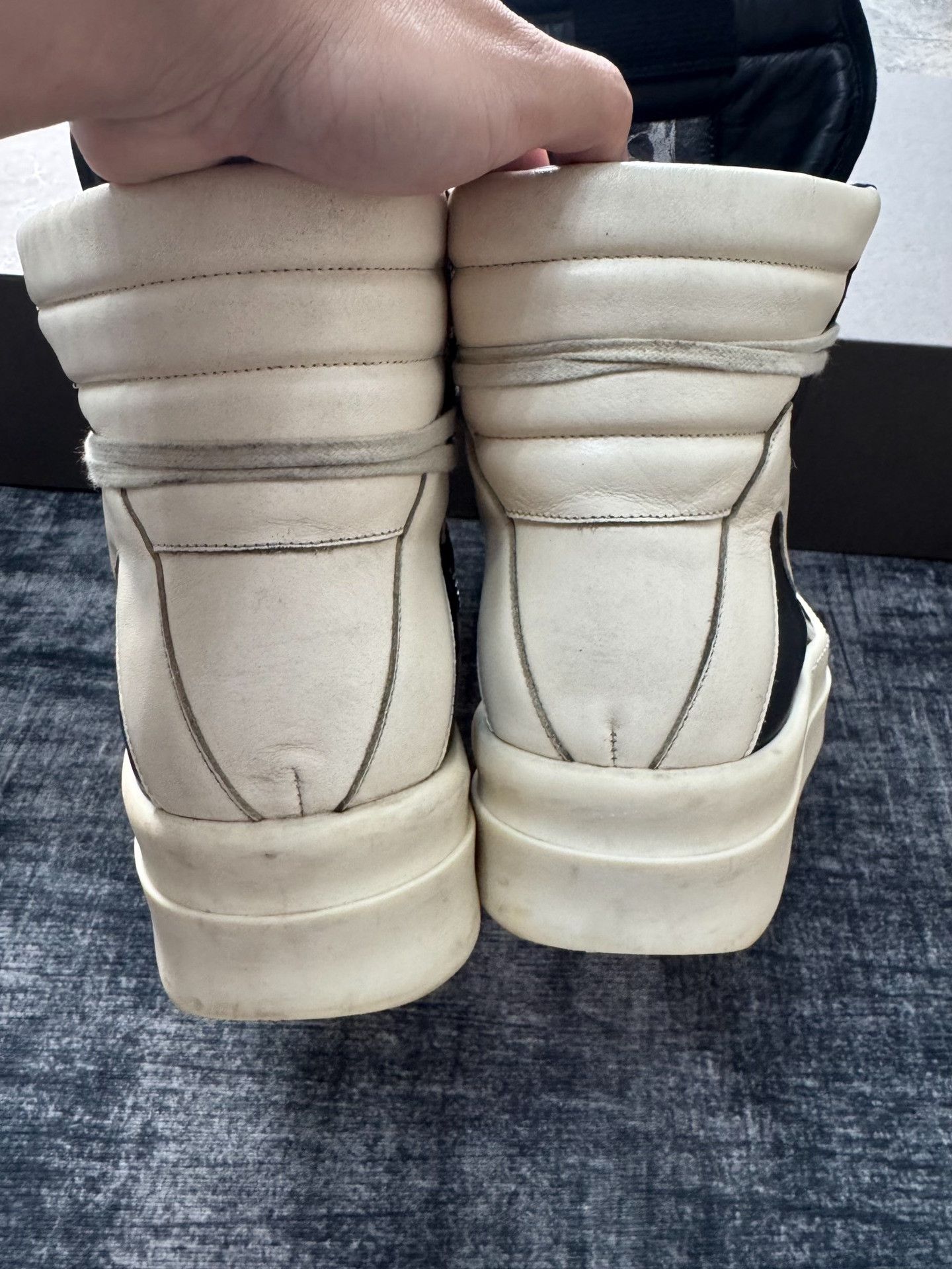 Rick Owens Rick Owens Pink Hitop Sneakers 44.5 Men Size US 11 / EU 44 - 5 Thumbnail