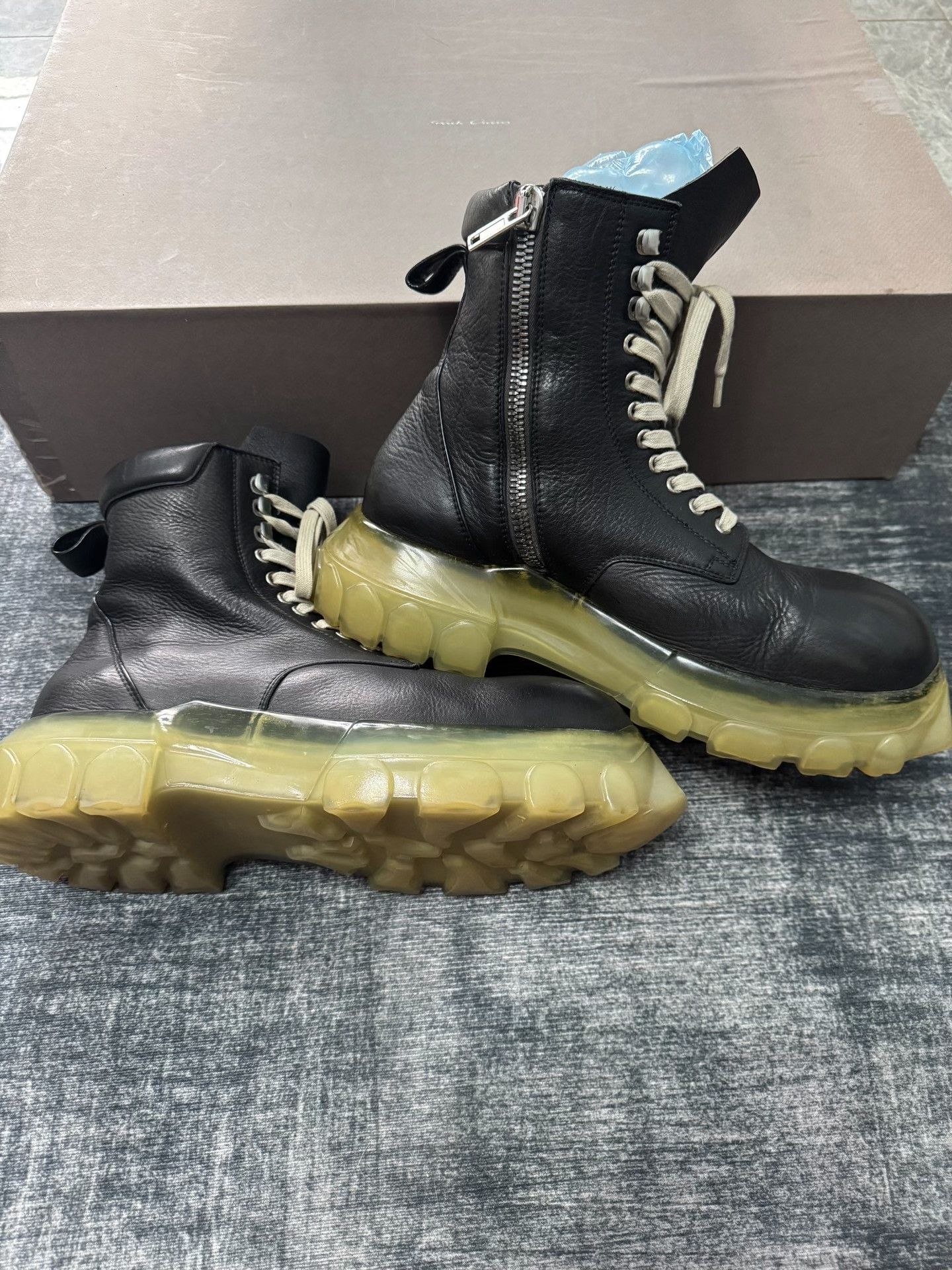 Rick Owens Rick Owens Clear Pink Boots 44 Men Size US 10.5 / EU 43-44 - 3 Thumbnail