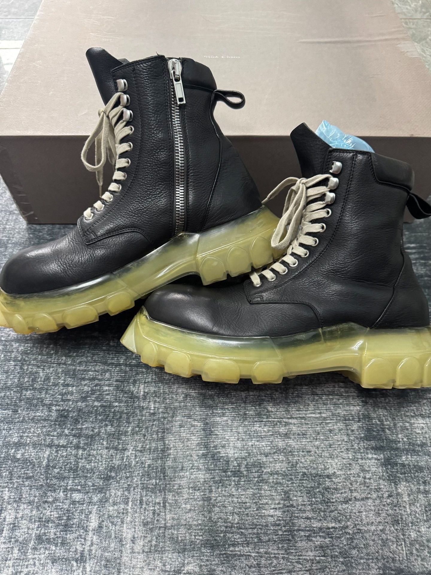 Rick Owens Rick Owens Clear Pink Boots 44 Men Size US 10.5 / EU 43-44 - 4 Thumbnail