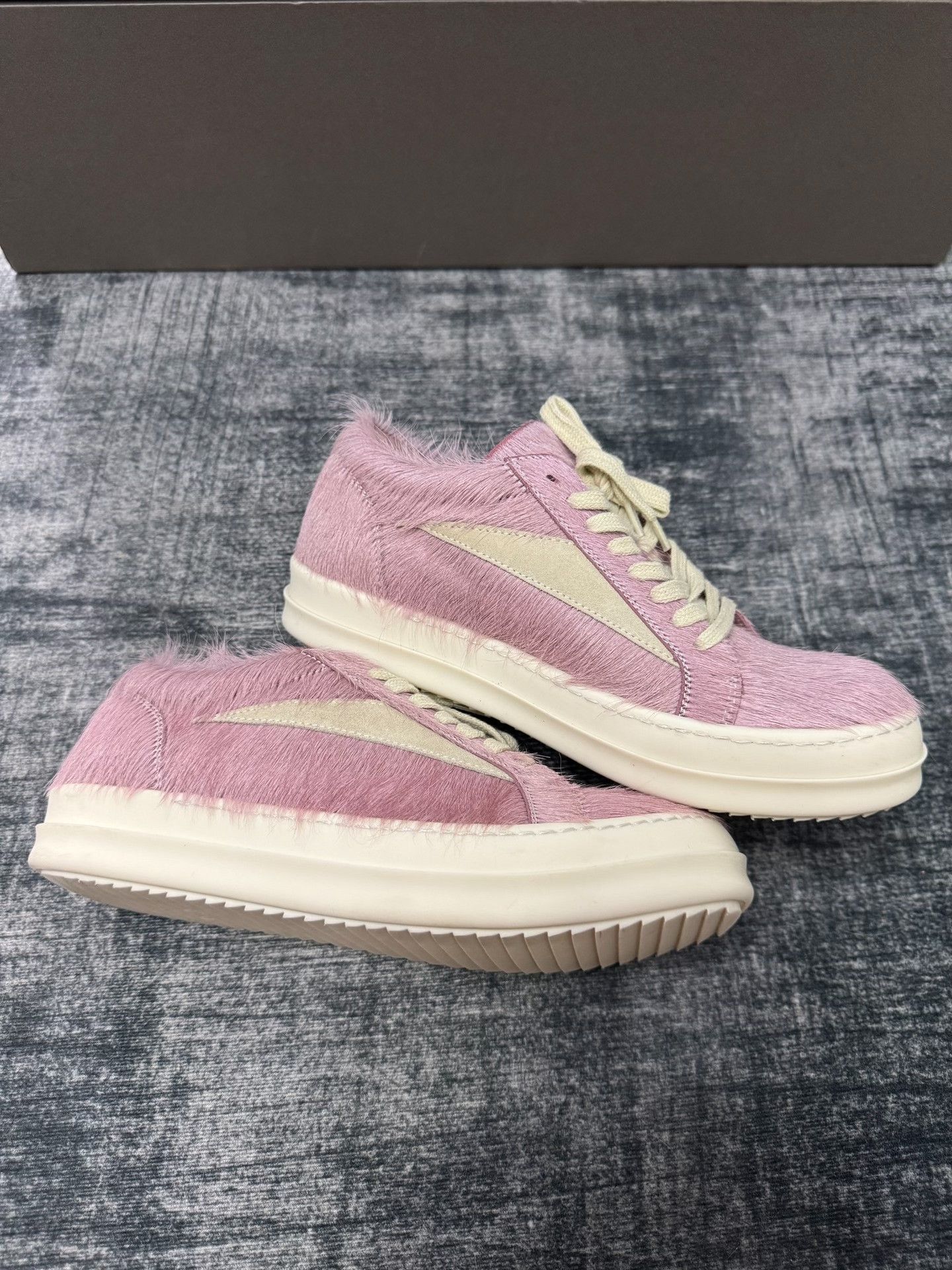 Rick Owens Rick Owens Pink Lowtop Sneakers 38 Women Size US 7.5 / IT 37.5 - 3 Thumbnail