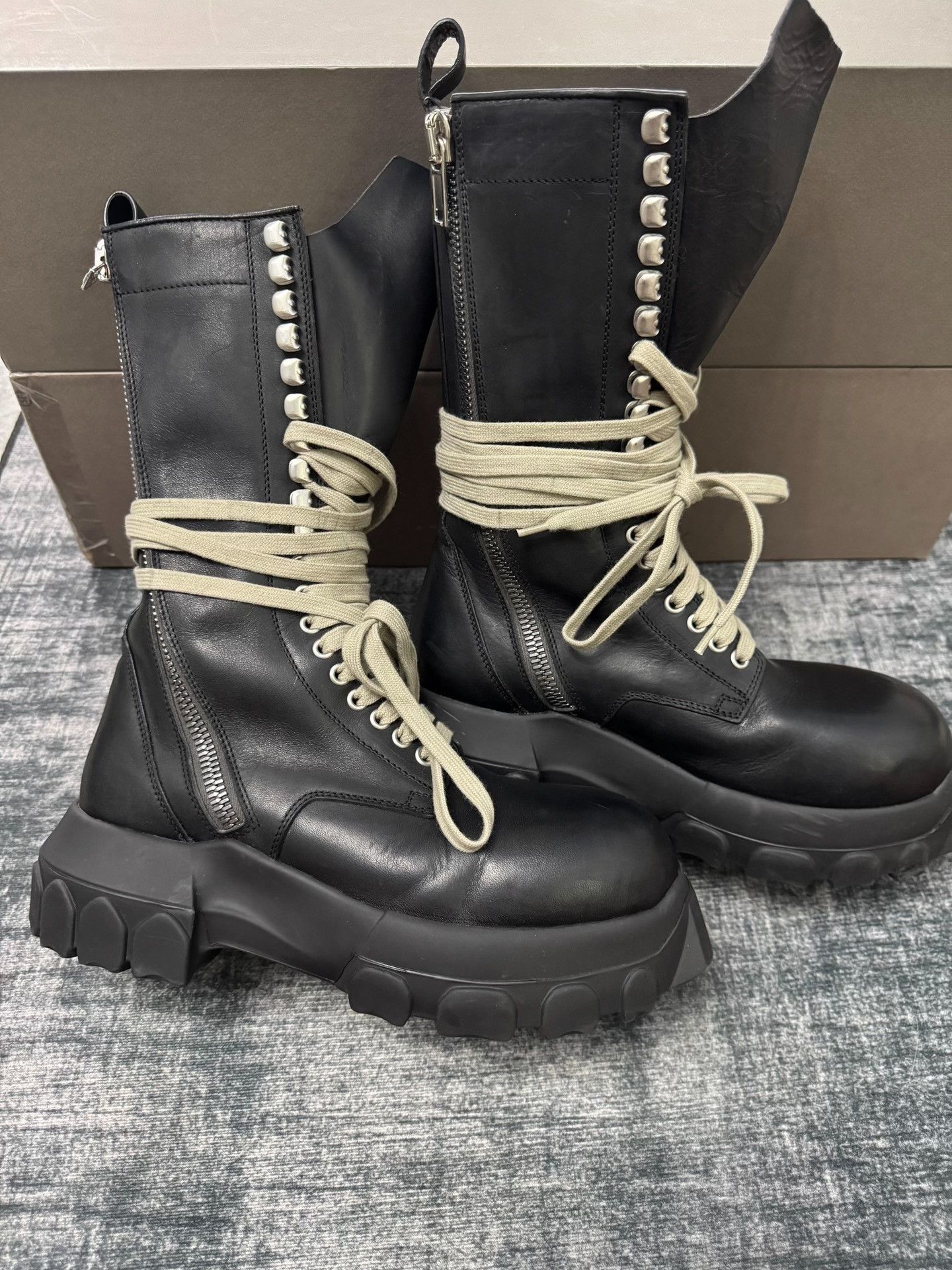 Rick Owens Rick Owens Boots 39 Women Size US 8.5 / IT 38.5 - 3 Thumbnail