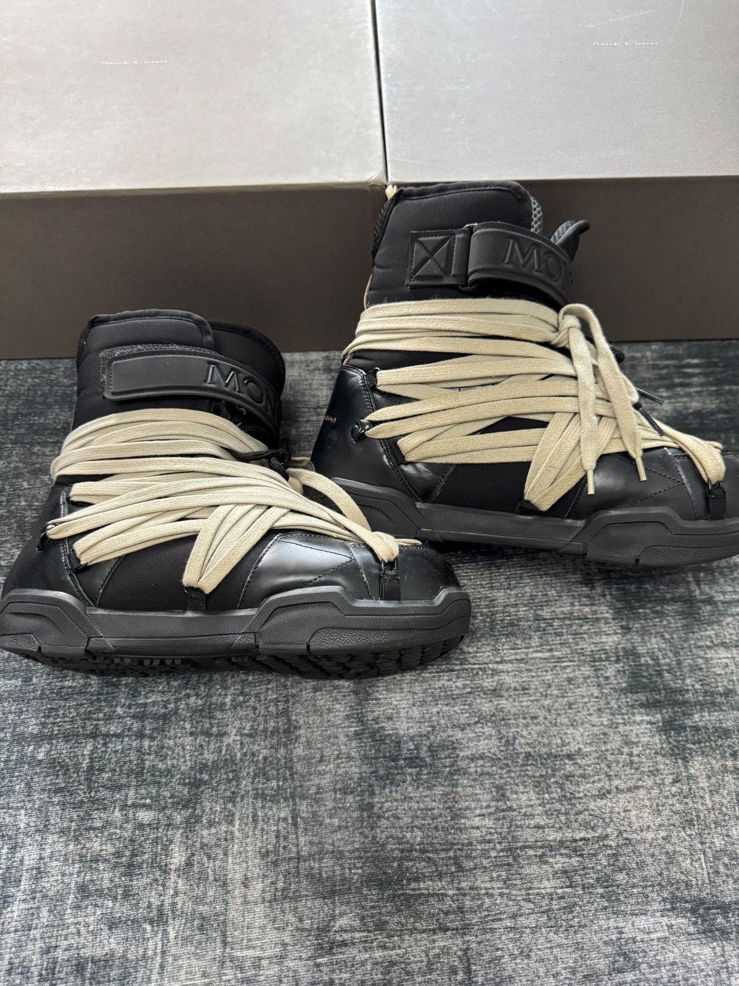 Rick Owens Rick Owens Collab Hitop Sneakers 41 Men Size US 8.5 / EU 41-42 - 3 Thumbnail