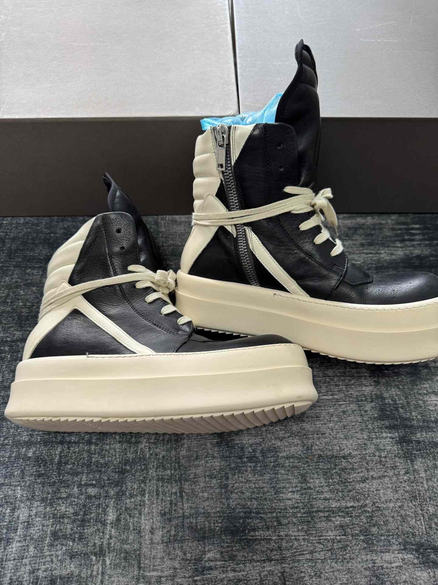 Rick Owens Rick Owens Pink Hitop Sneakers 41 Men Size US 8.5 / EU 41-42 - 3 Thumbnail