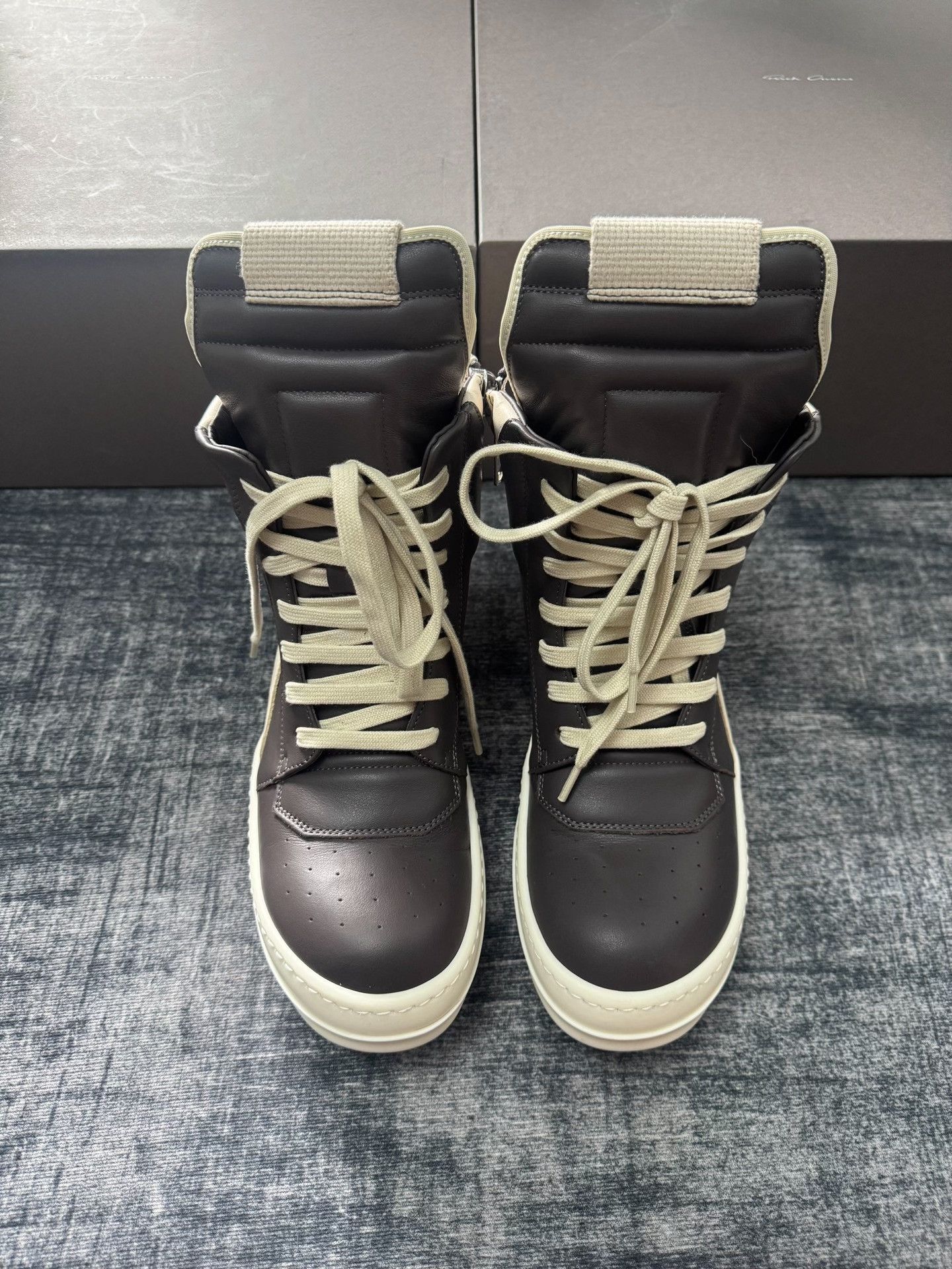 Rick Owens Rick Owens Multi Hitop Sneakers 37 Women Size US 6.5 / IT 36.5 - 2 Thumbnail