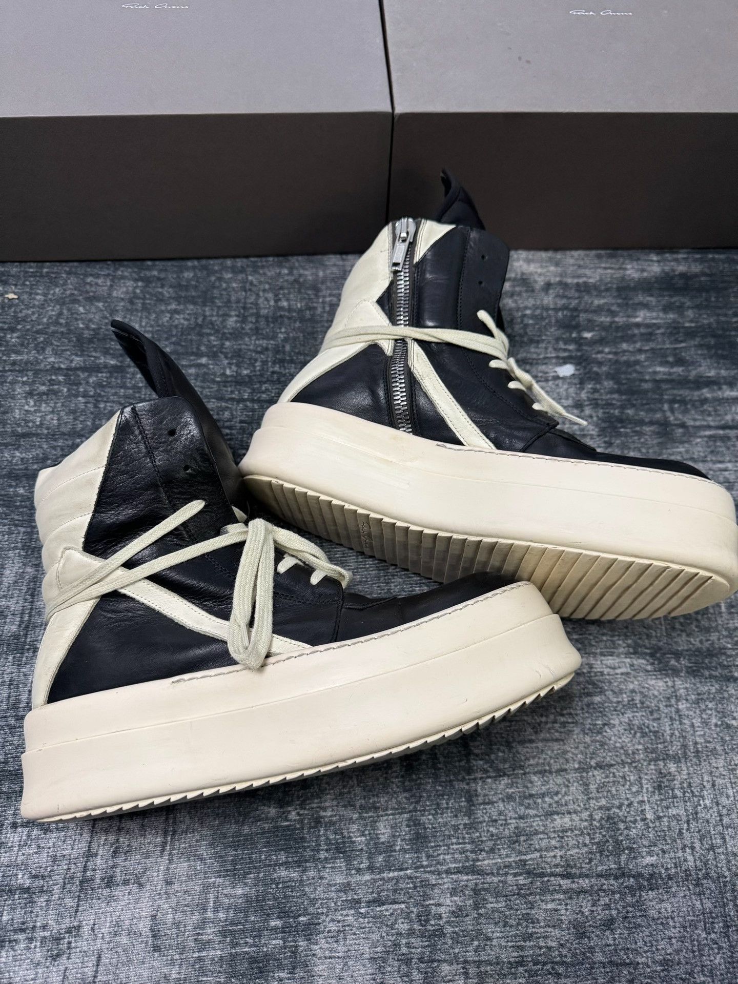 Rick Owens Rick Owens Pink Hitop Sneakers 43 Men Size US 10 / EU 43 - 3 Thumbnail