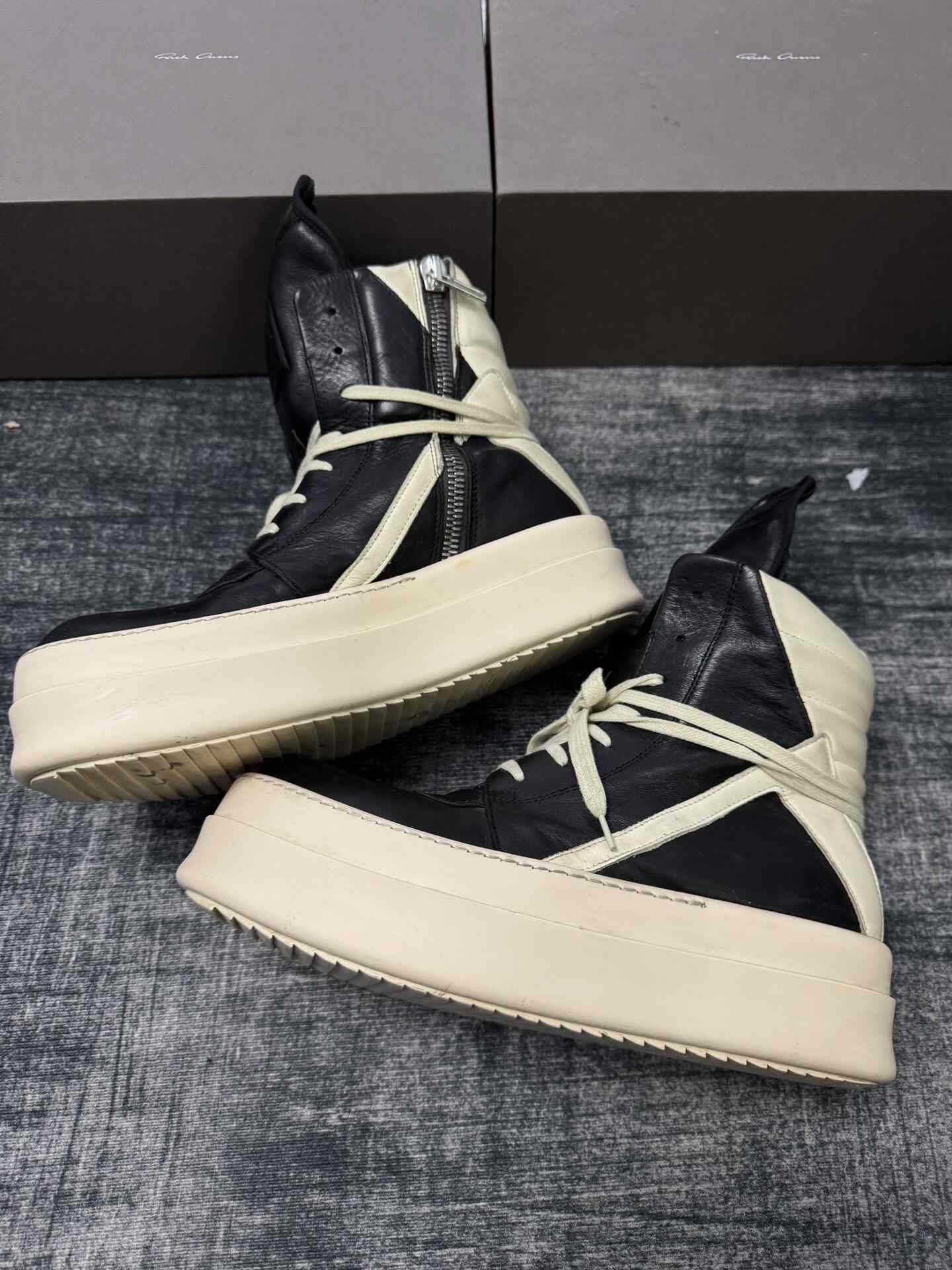 Rick Owens Rick Owens Pink Hitop Sneakers 43 Men Size US 10 / EU 43 - 4 Thumbnail