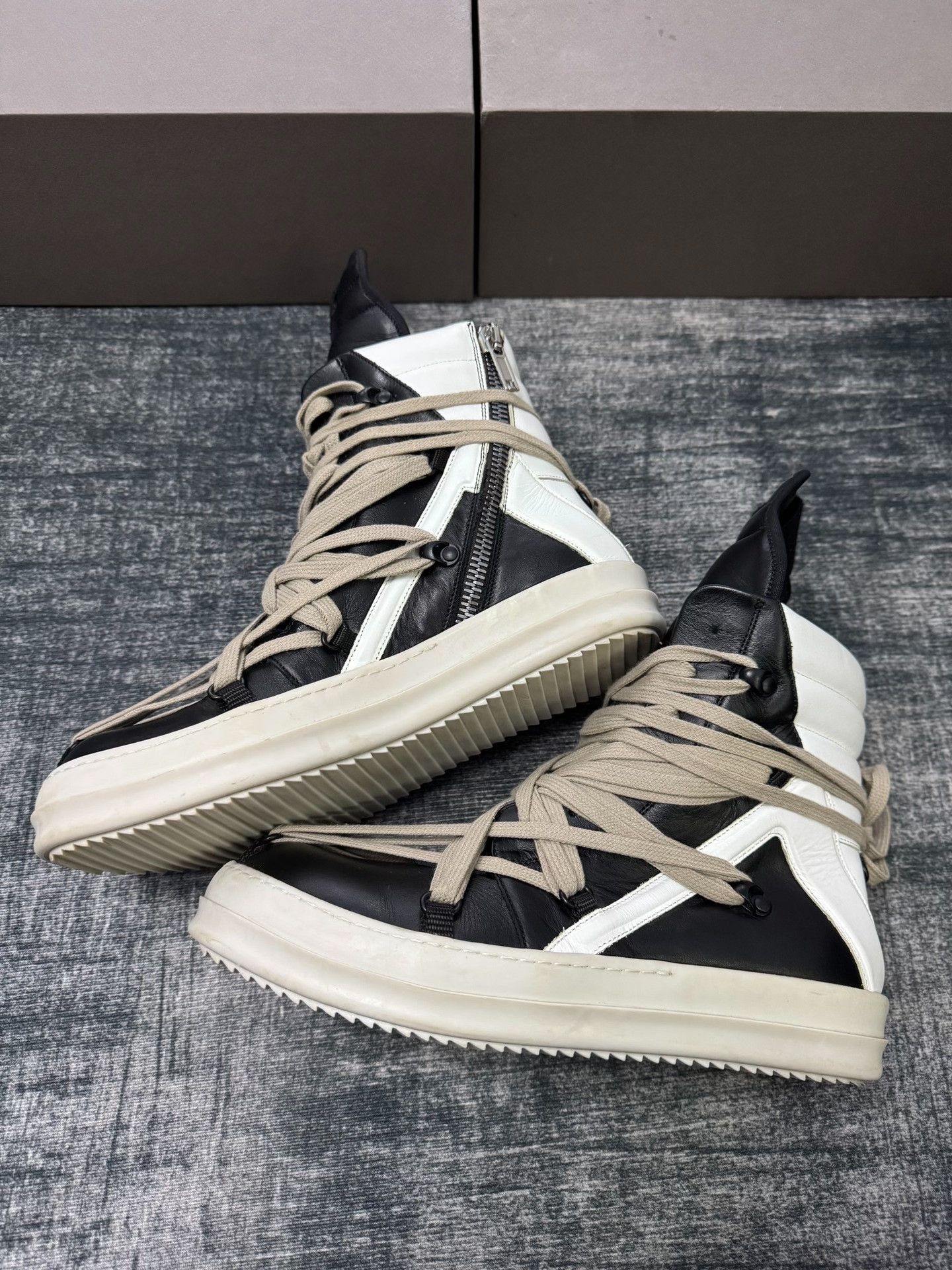 Rick Owens Rick Owens Yellow Hitop Sneakers 42 Men Size US 9 / EU 42 - 4 Thumbnail