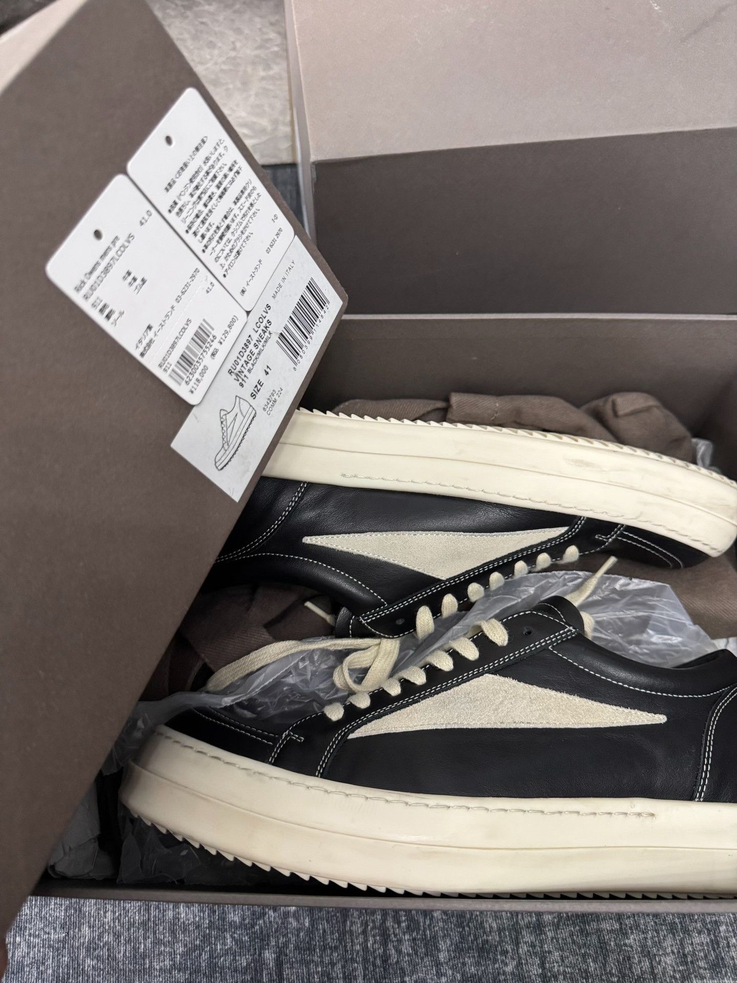 Rick Owens Rick Owens Leather Pink Lowtop Sneakers 41 Men Size US 8.5 / EU 41-42 - 8 Thumbnail