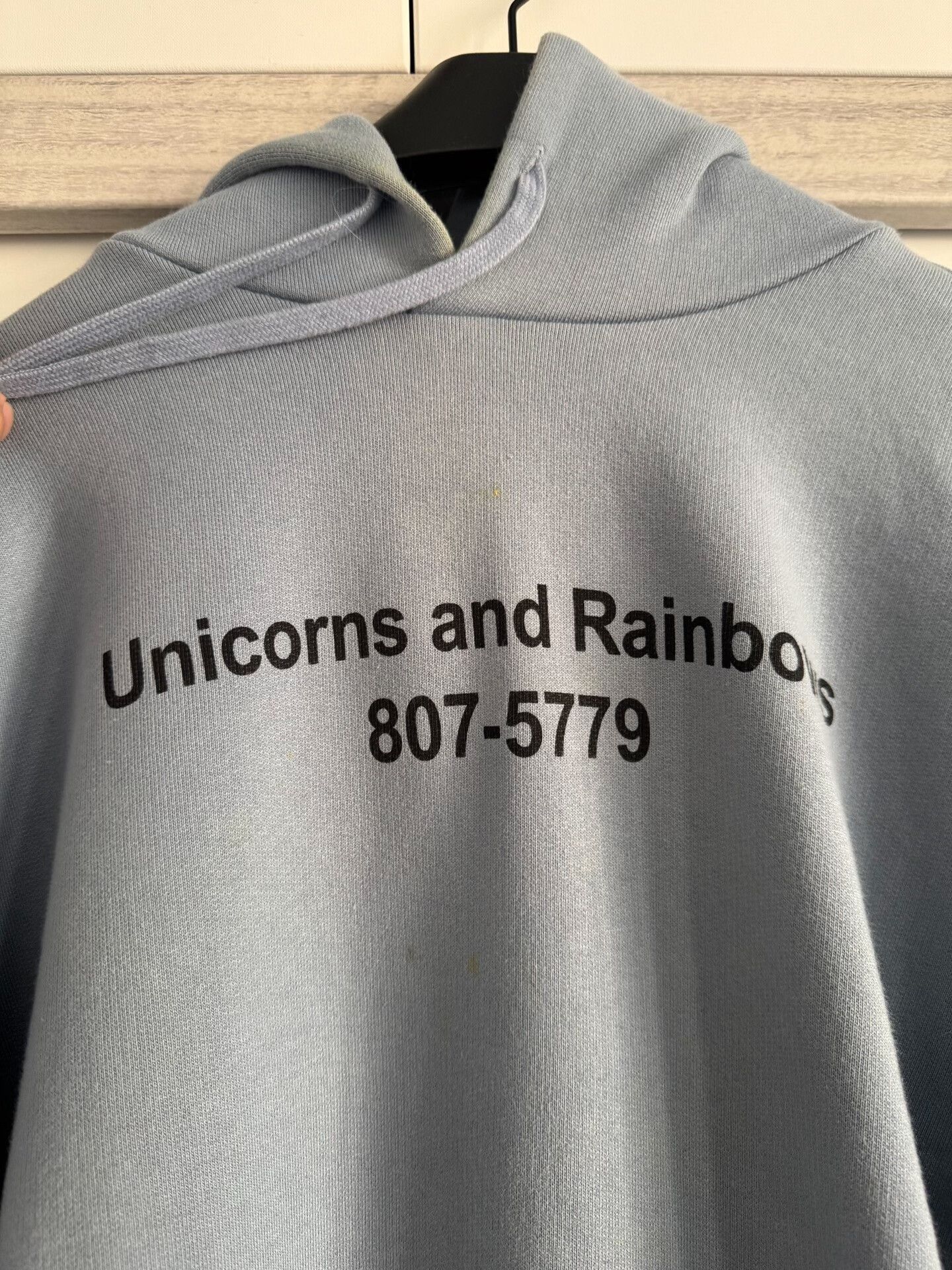 Vetements Vetements Blue Hoodie XS Men Size US XS / EU 42 / 0 - 2 Thumbnail