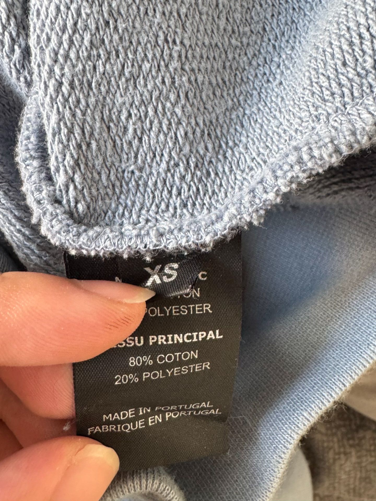 Vetements Vetements Blue Hoodie XS Men Size US XS / EU 42 / 0 - 7 Thumbnail
