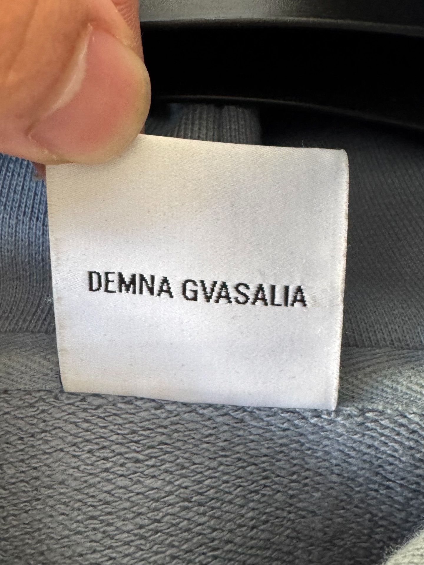 Vetements Vetements Blue Hoodie XS Men Size US XS / EU 42 / 0 - 6 Thumbnail