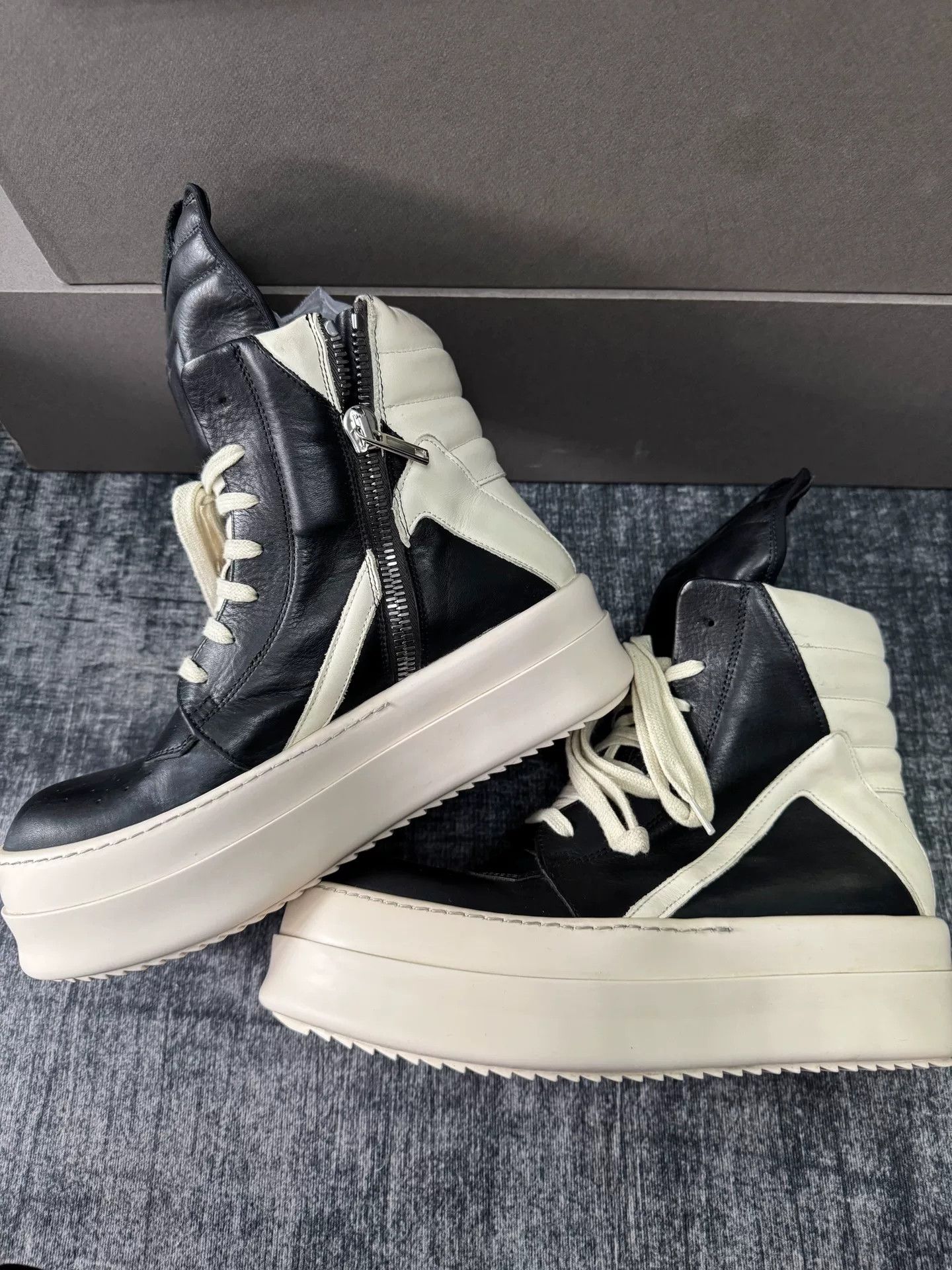Rick Owens Rick Owens Pink Hitop Sneakers 41 Men Size US 8.5 / EU 41-42 - 4 Thumbnail