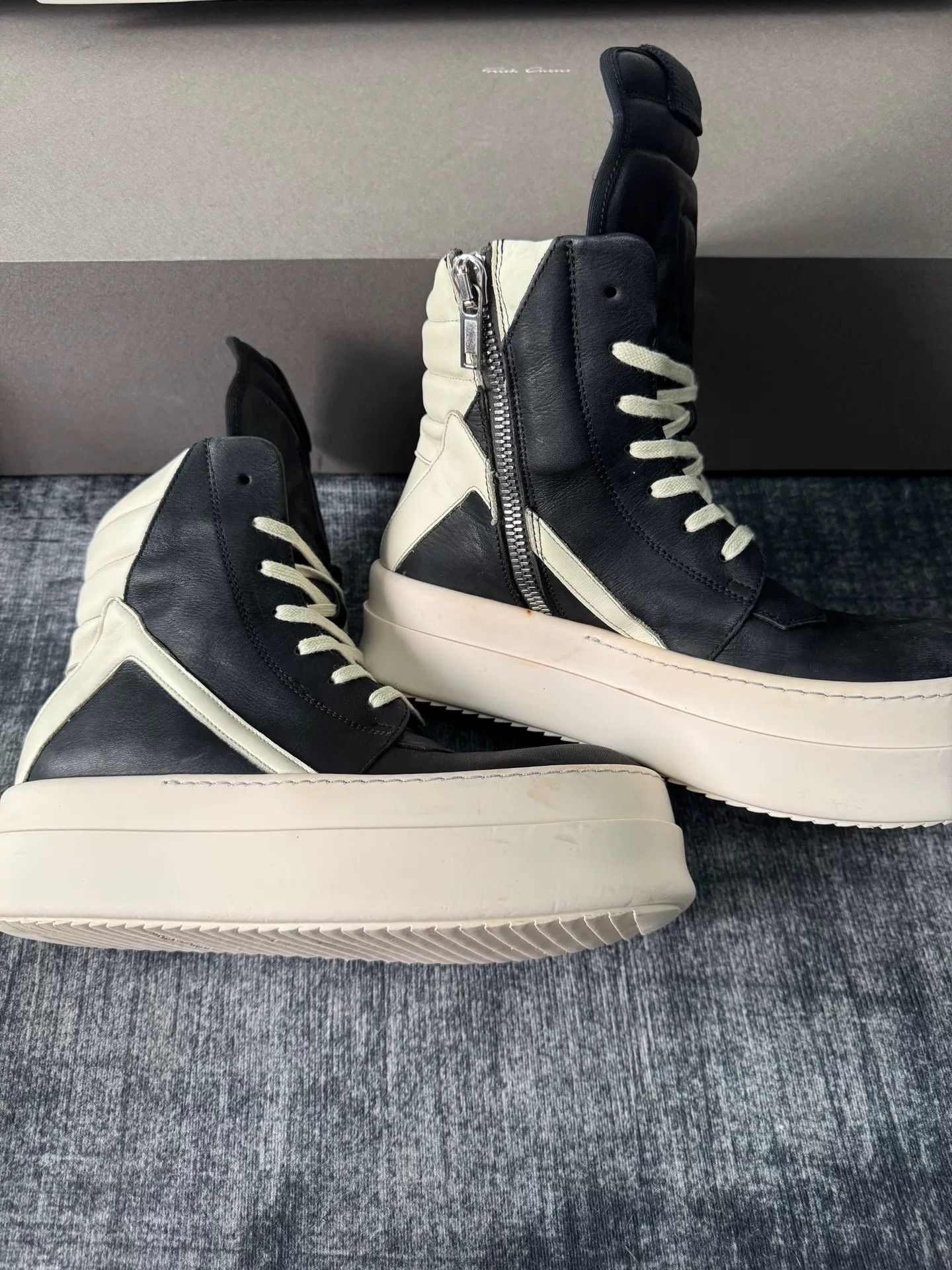 Rick Owens Rick Owens Pink Hitop Sneakers 40 Men Size US 7.5 / EU 40-41 - 3 Thumbnail