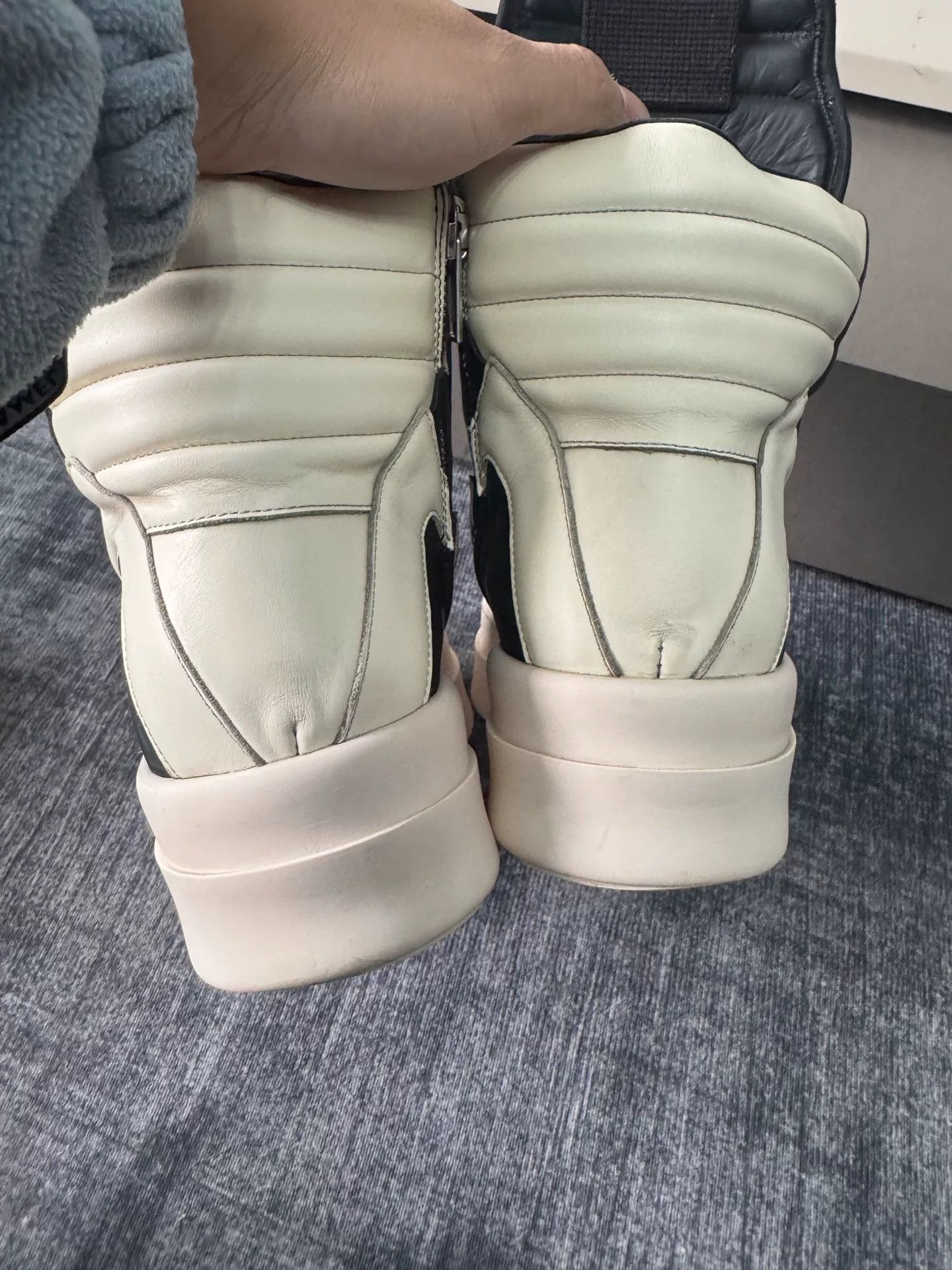 Rick Owens Rick Owens Pink Hitop Sneakers 40 Men Size US 7.5 / EU 40-41 - 5 Thumbnail