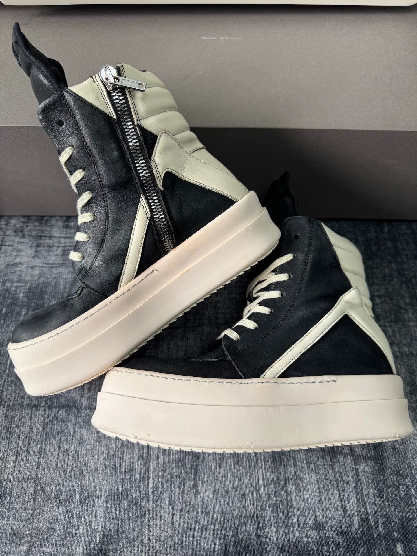 Rick Owens Rick Owens Pink Hitop Sneakers 40 Men Size US 7.5 / EU 40-41 - 4 Thumbnail