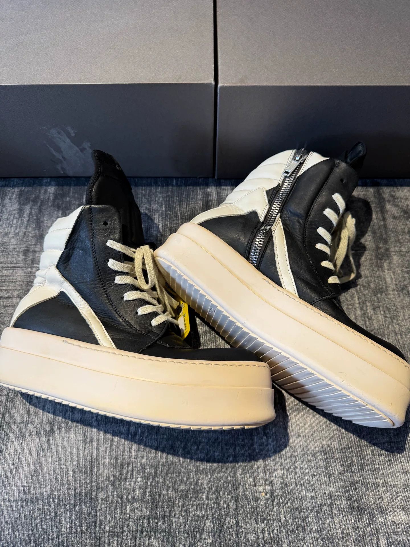Rick Owens Rick Owens Pink Hitop Sneakers 40 Men Size US 7.5 / EU 40-41 - 3 Thumbnail