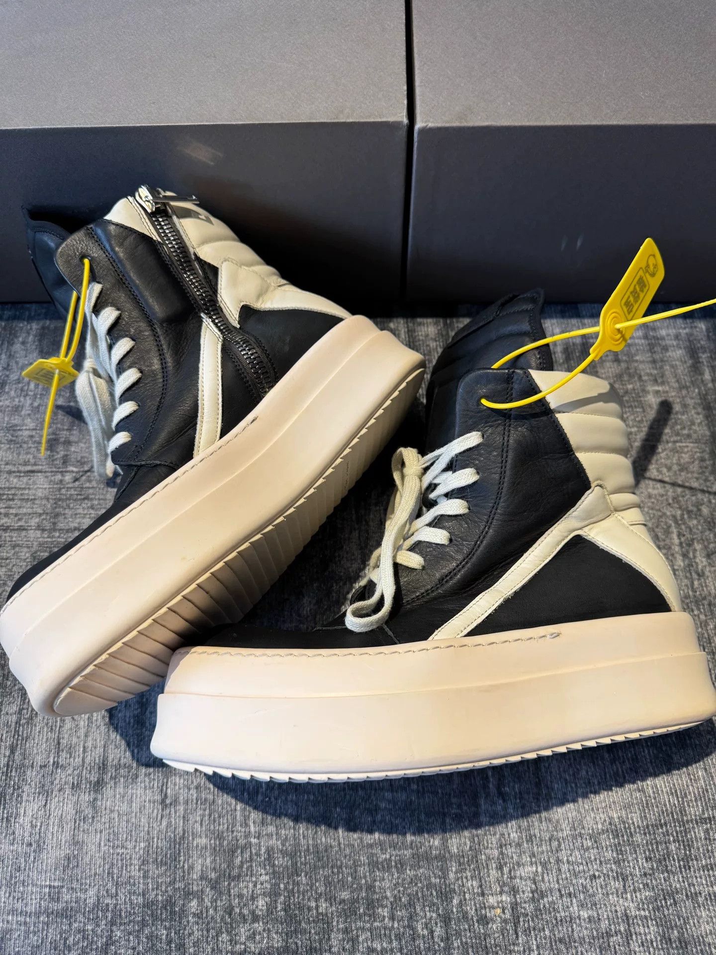 Rick Owens Rick Owens Pink Hitop Sneakers 40 Men Size US 7.5 / EU 40-41 - 4 Thumbnail